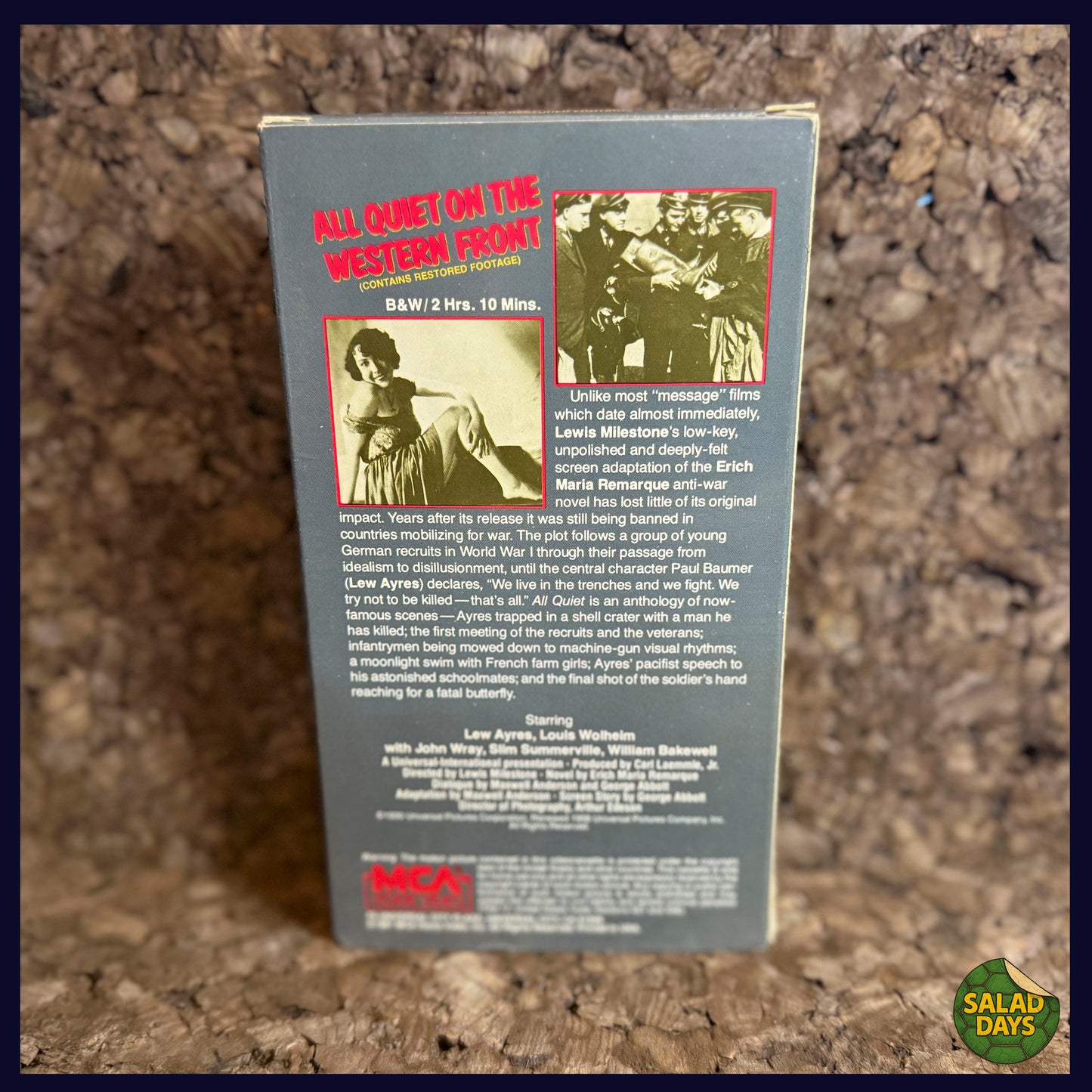 All Quiet on the Western Front -VHS-