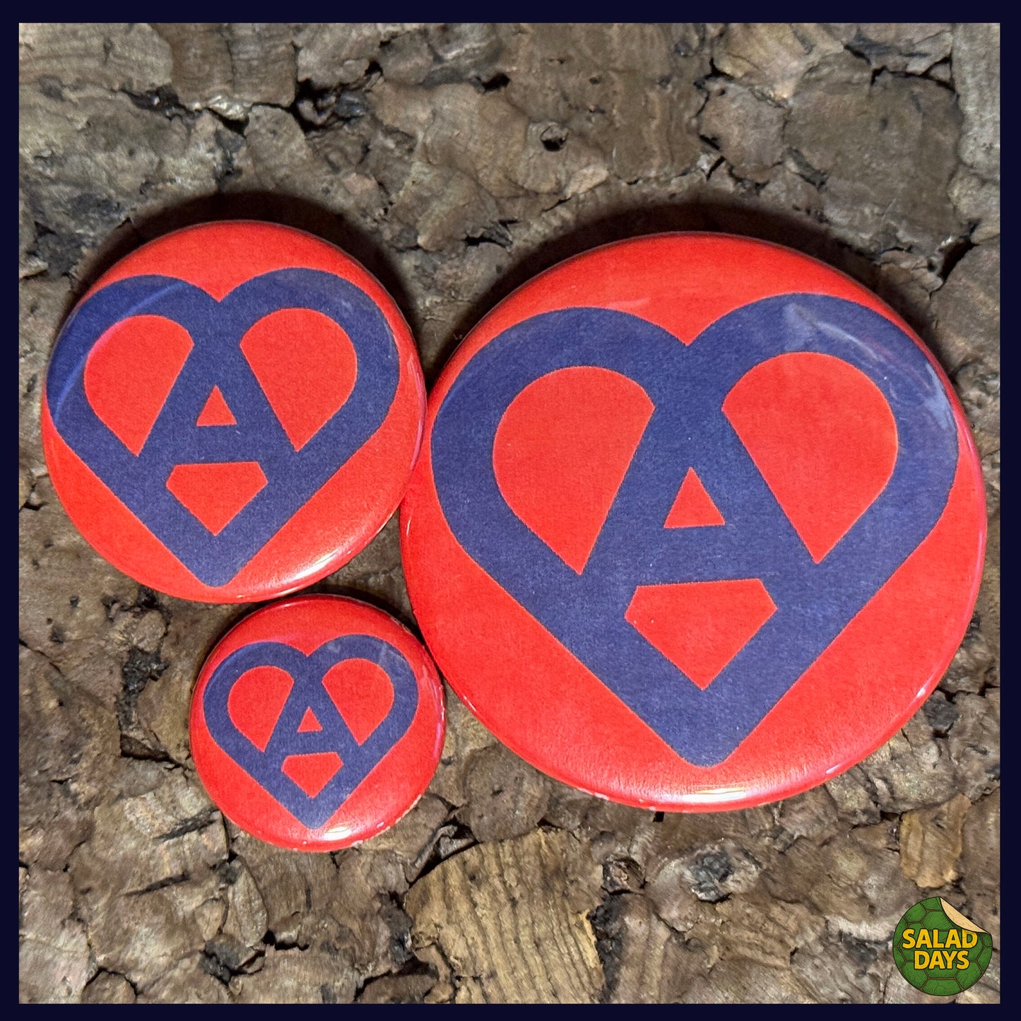 Anarchy -Button/Bottle Opener- Is Love