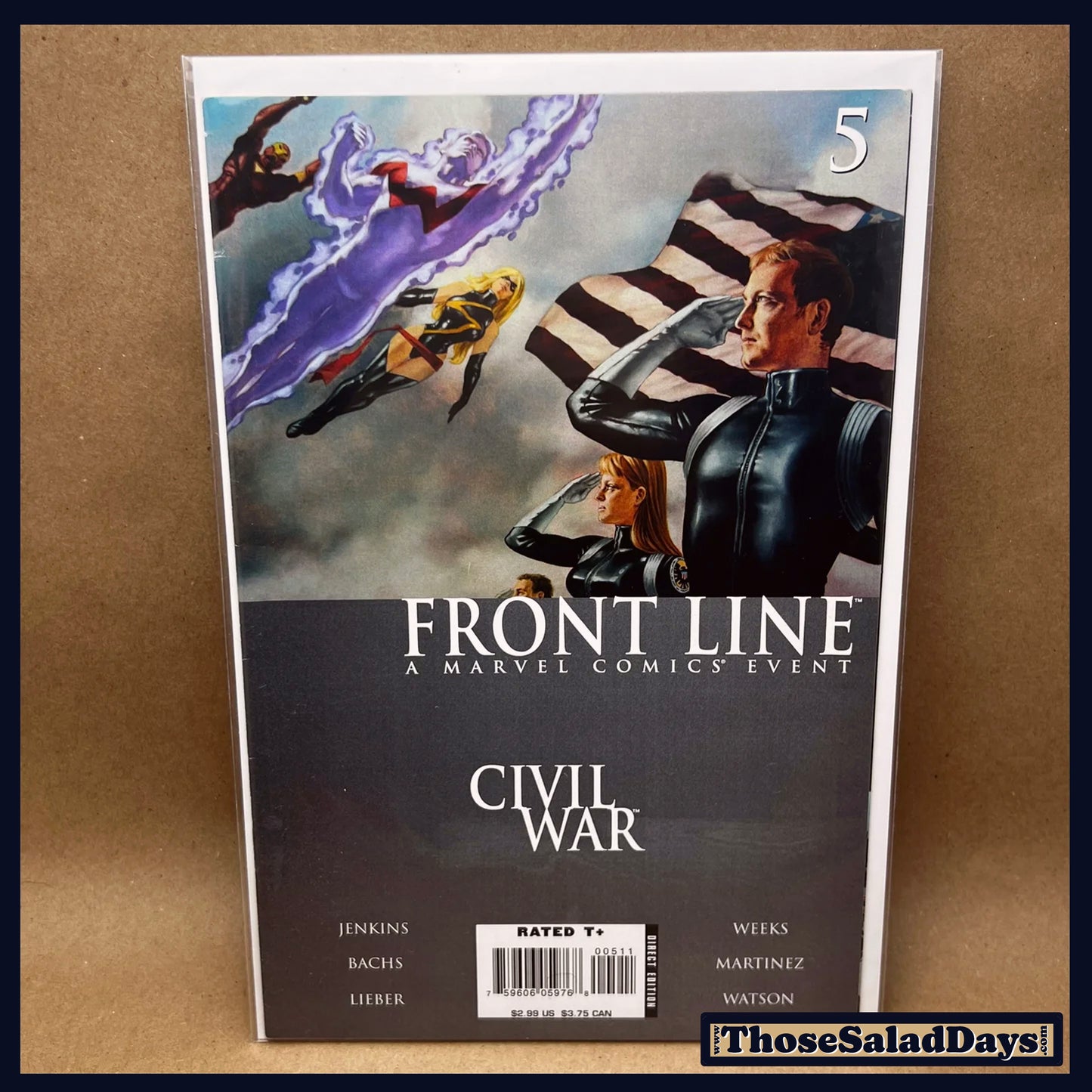Civil War Front Line -A Marvel Comic Event- #5