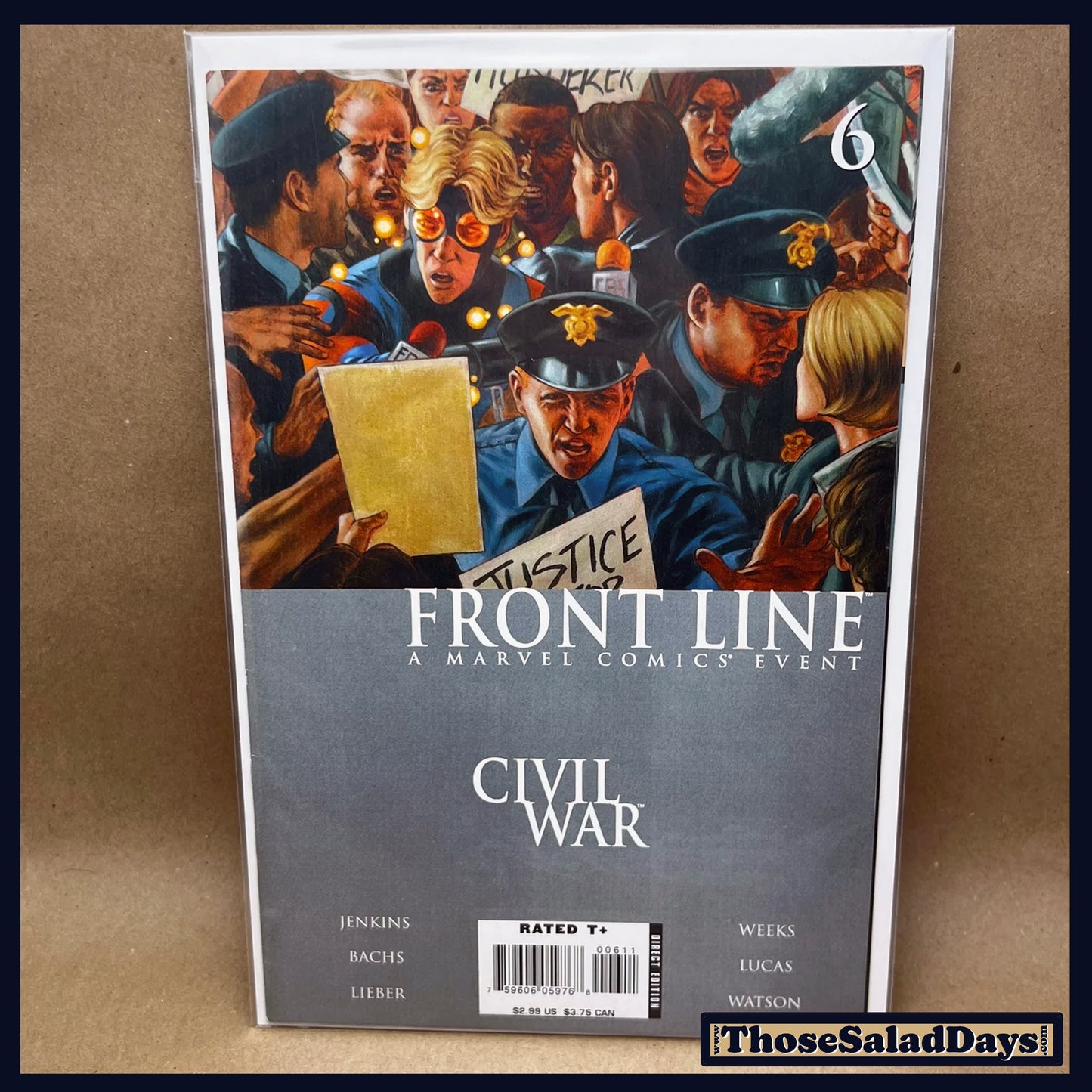 Civil War Front Line -A Marvel Comic Event- #6