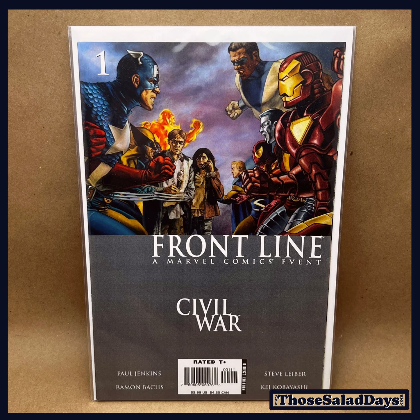 Civil War Front Line -A Marvel Comic Event- #1