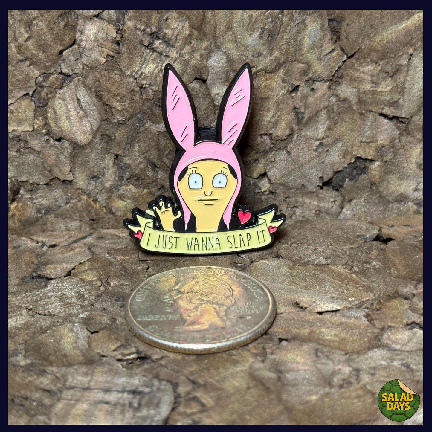 Bob's Burgers -Enamel Pin- I Wanna Slap It