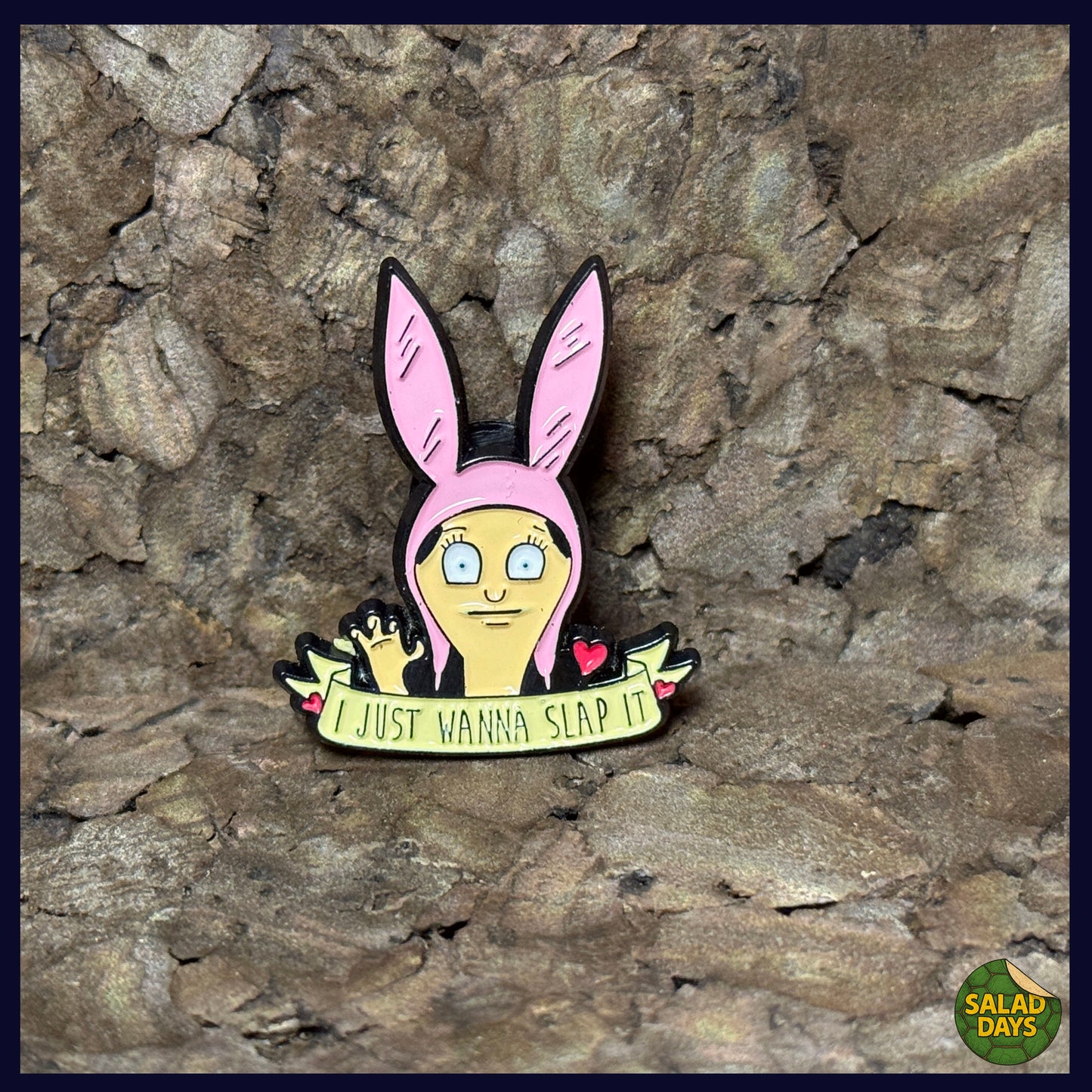 Bob's Burgers -Enamel Pin- I Wanna Slap It