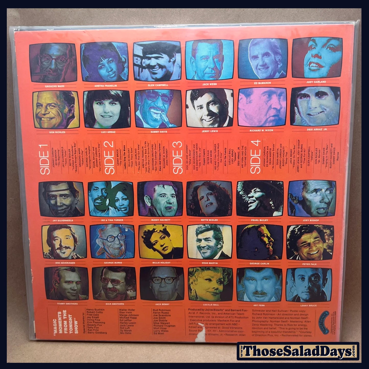 Johnny Carson -Here's Johnny: Magic Moments from the Tonight Show- Record Soundtrack