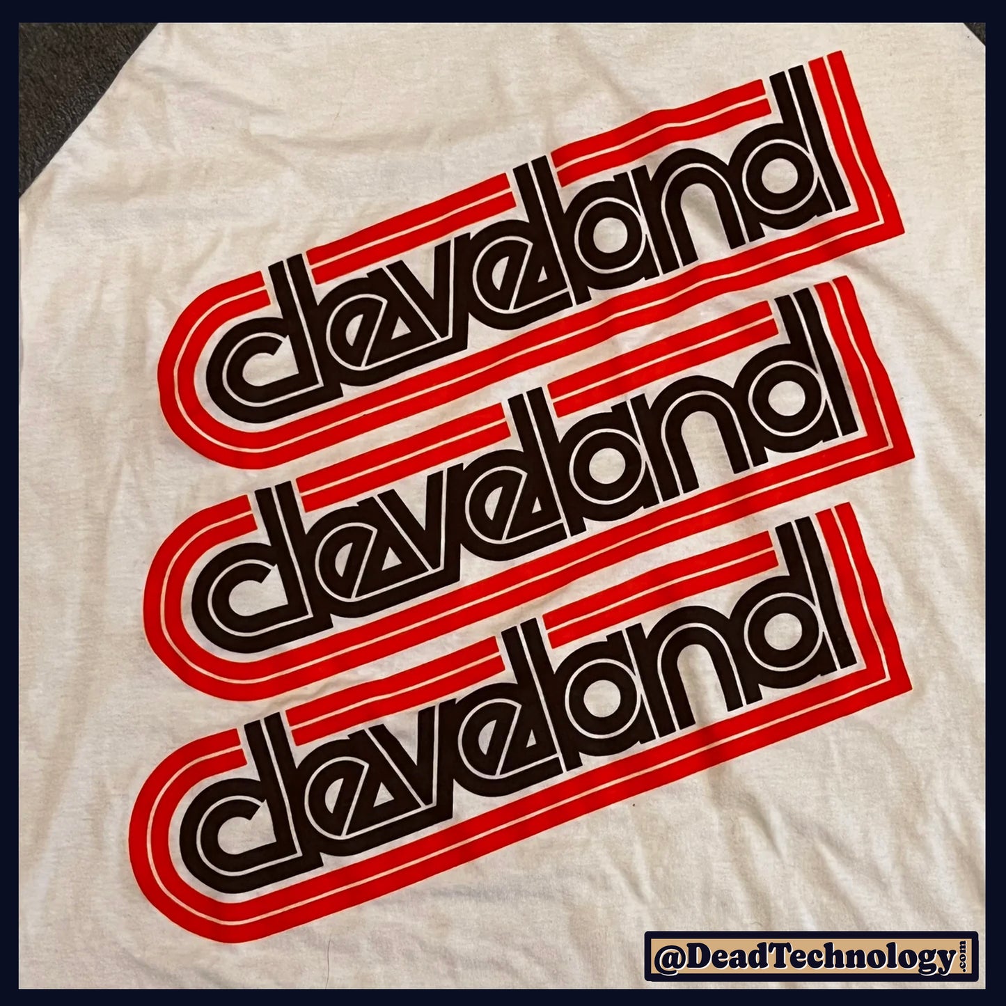 Cleveland -Large- Baseball T-Shirt