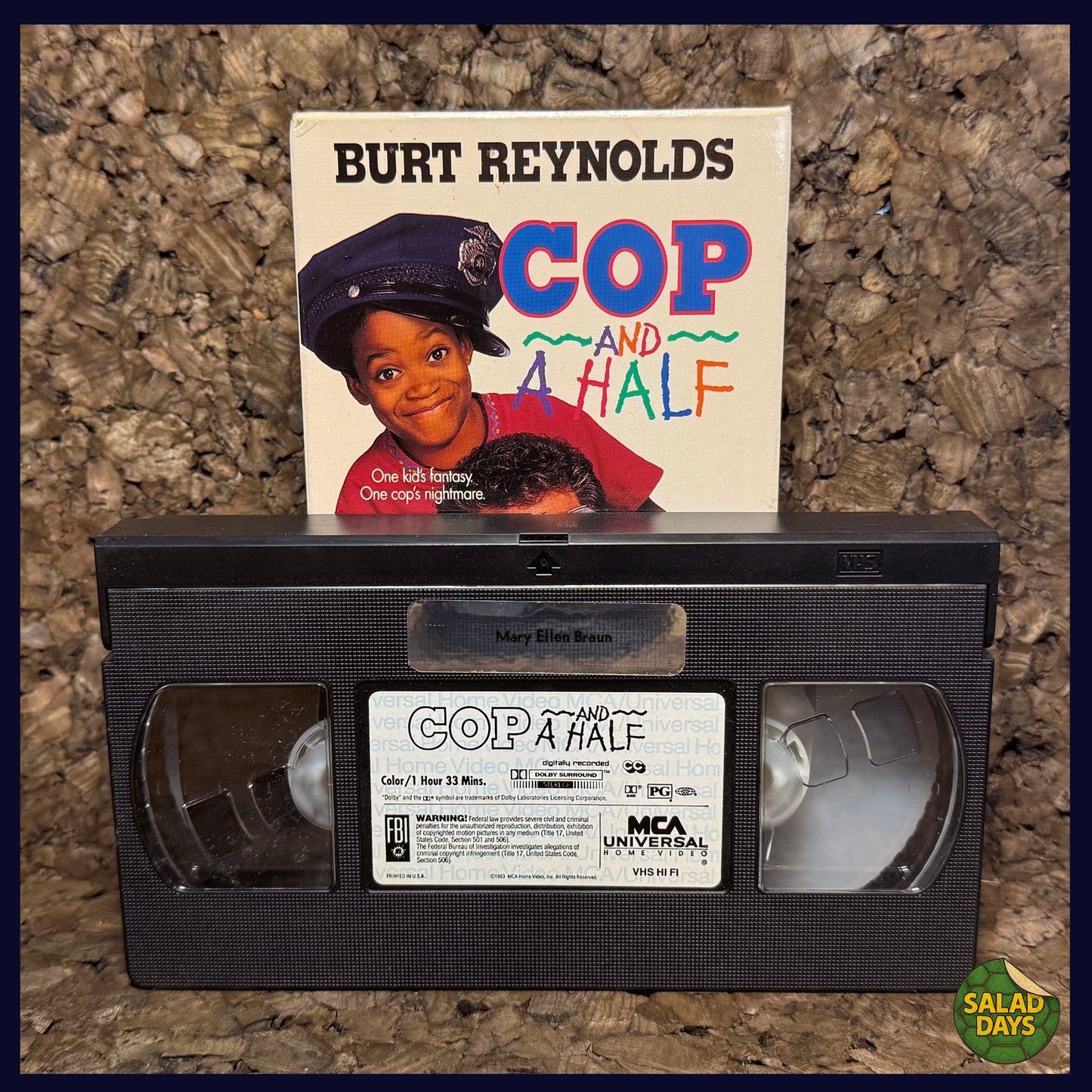 Cop and a Half -VHS-