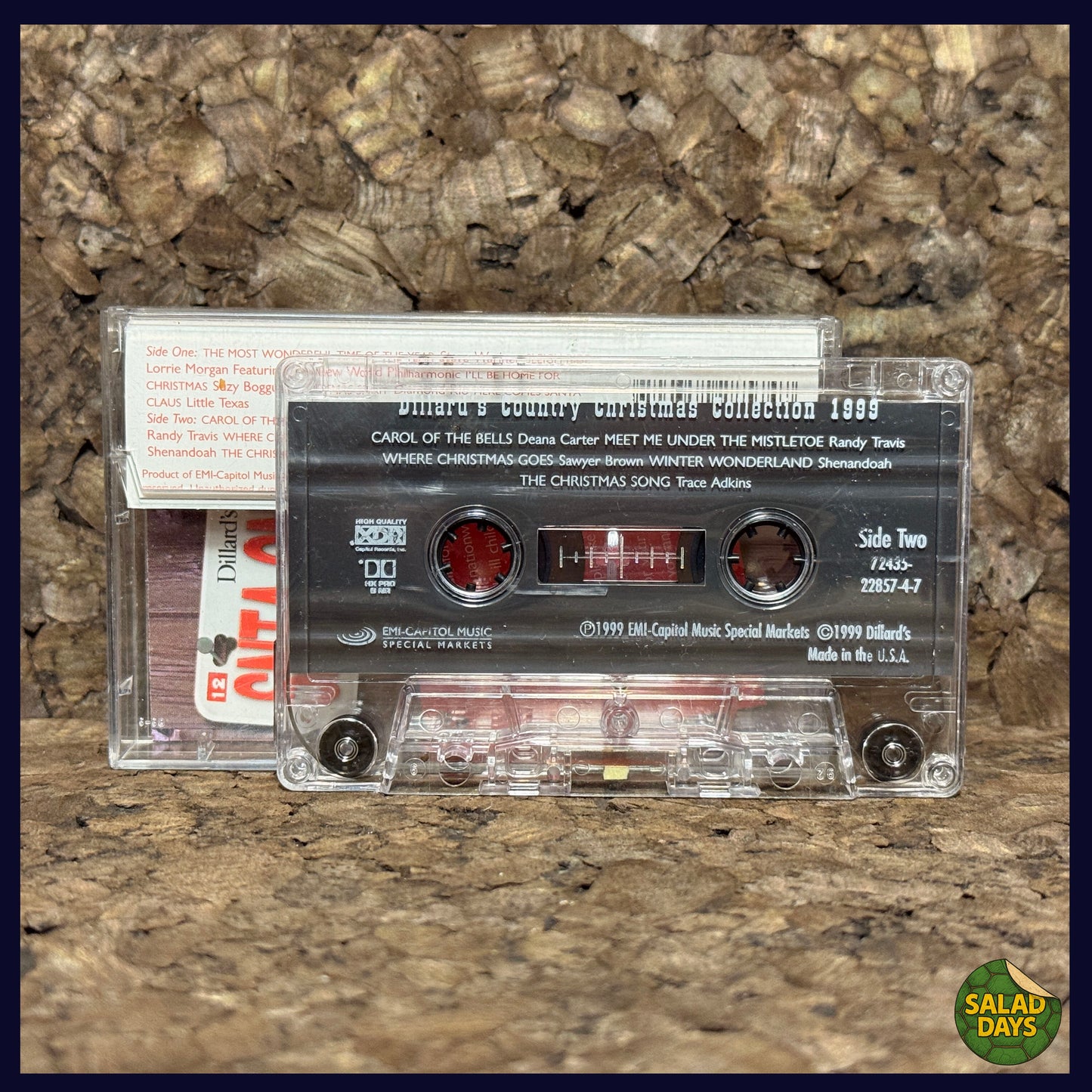 Dillard's -Cassette Tape- Country Christmas Collection 1999