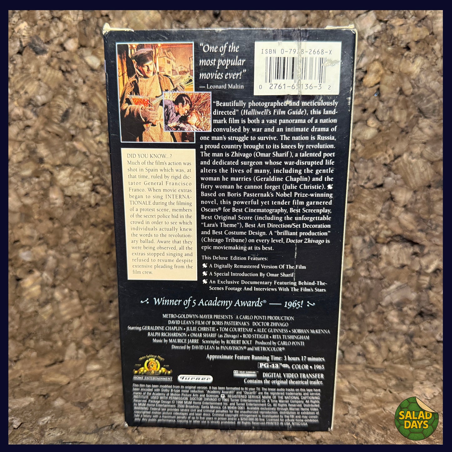 Doctor Zhivago -VHS-