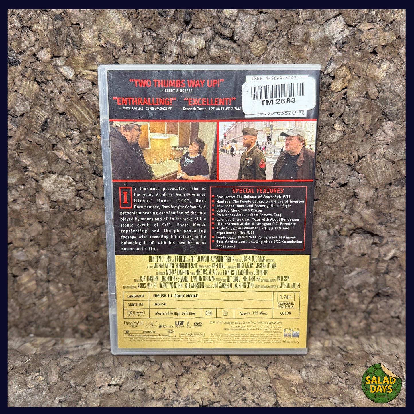 Fahrenheit 9/11 -DVD- Michael Moore