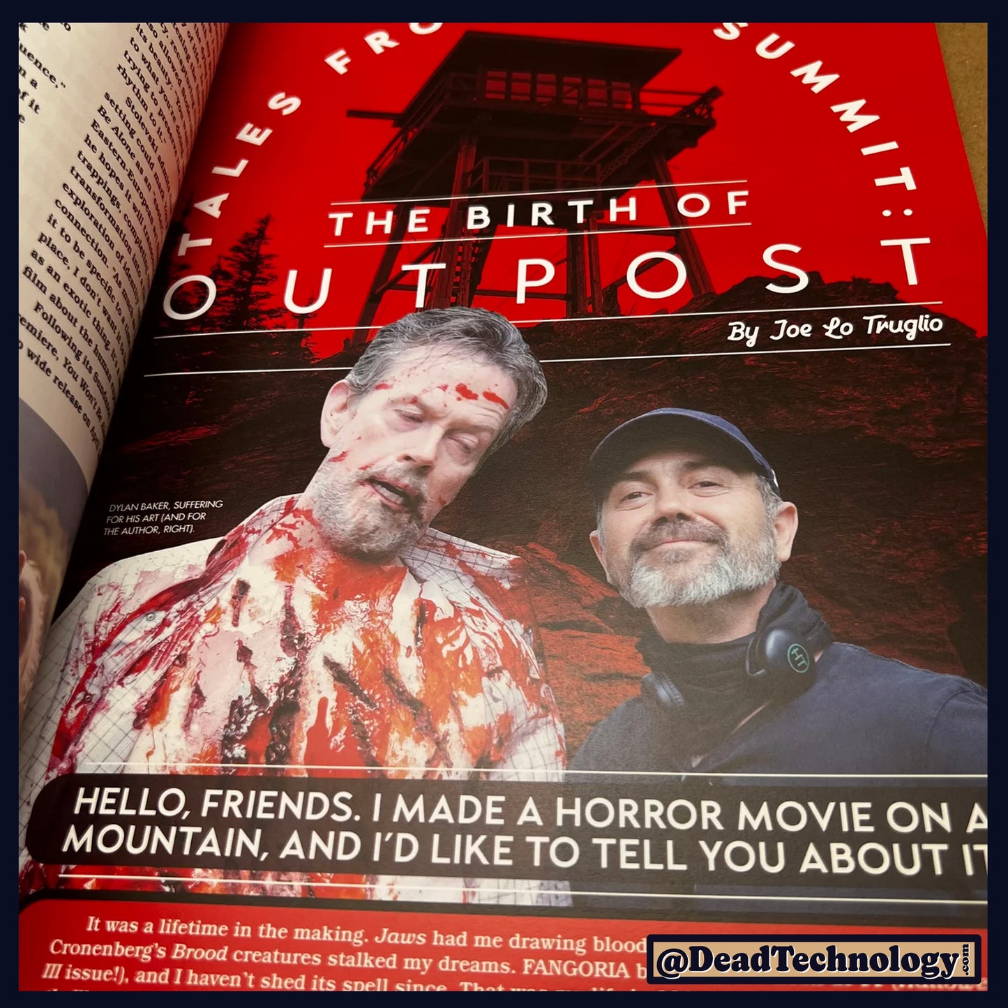 Fangoria Magazine -Volume #2 Issue #15- April 2022