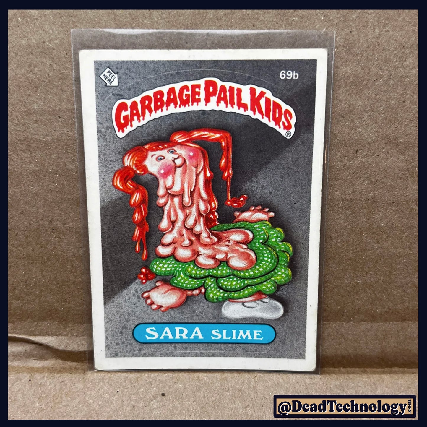 Sara Slime -Garbage Pail Kids- Series #2 Card #69B