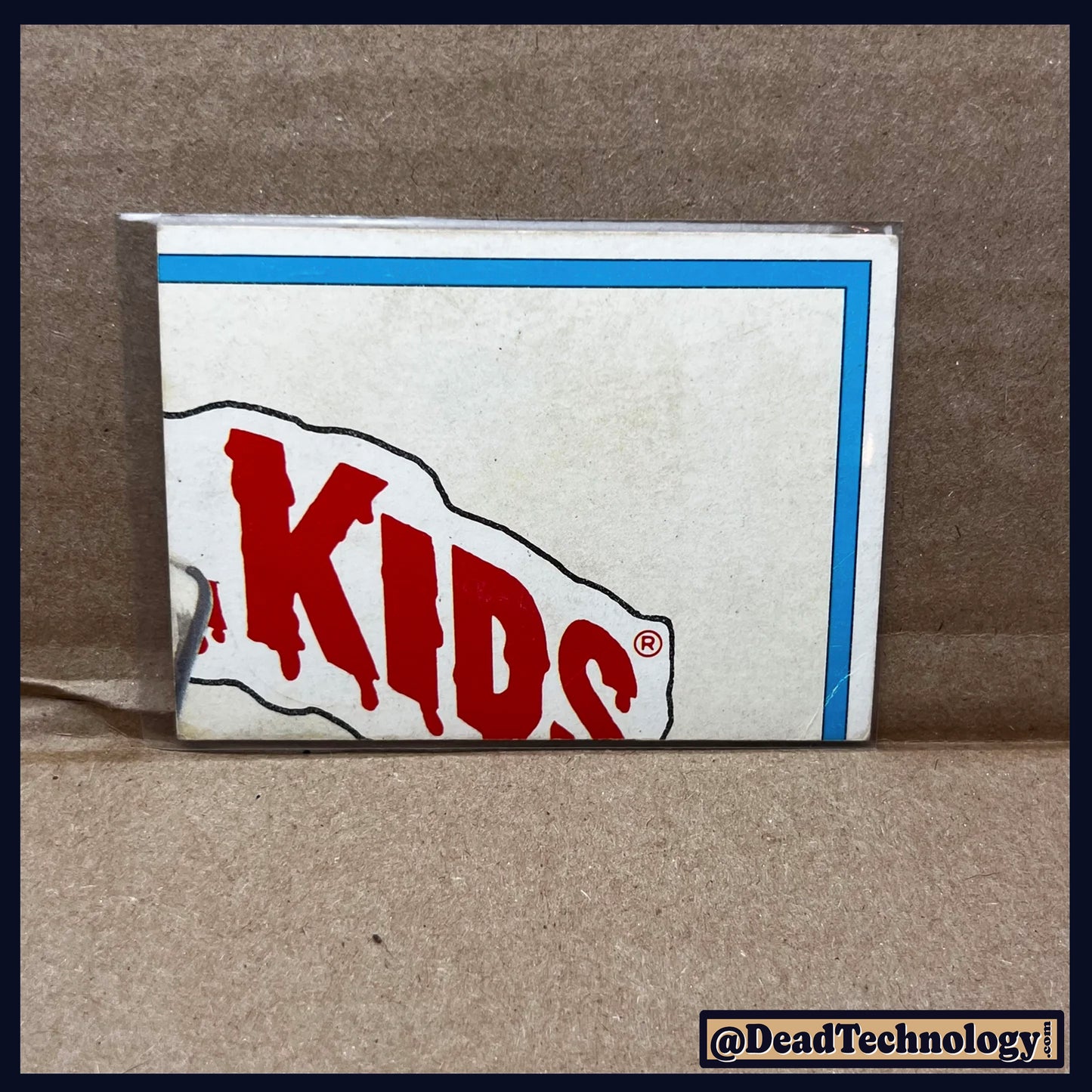 Stuck Chuck -Garbage Pail Kids- Series #3 Card #85A