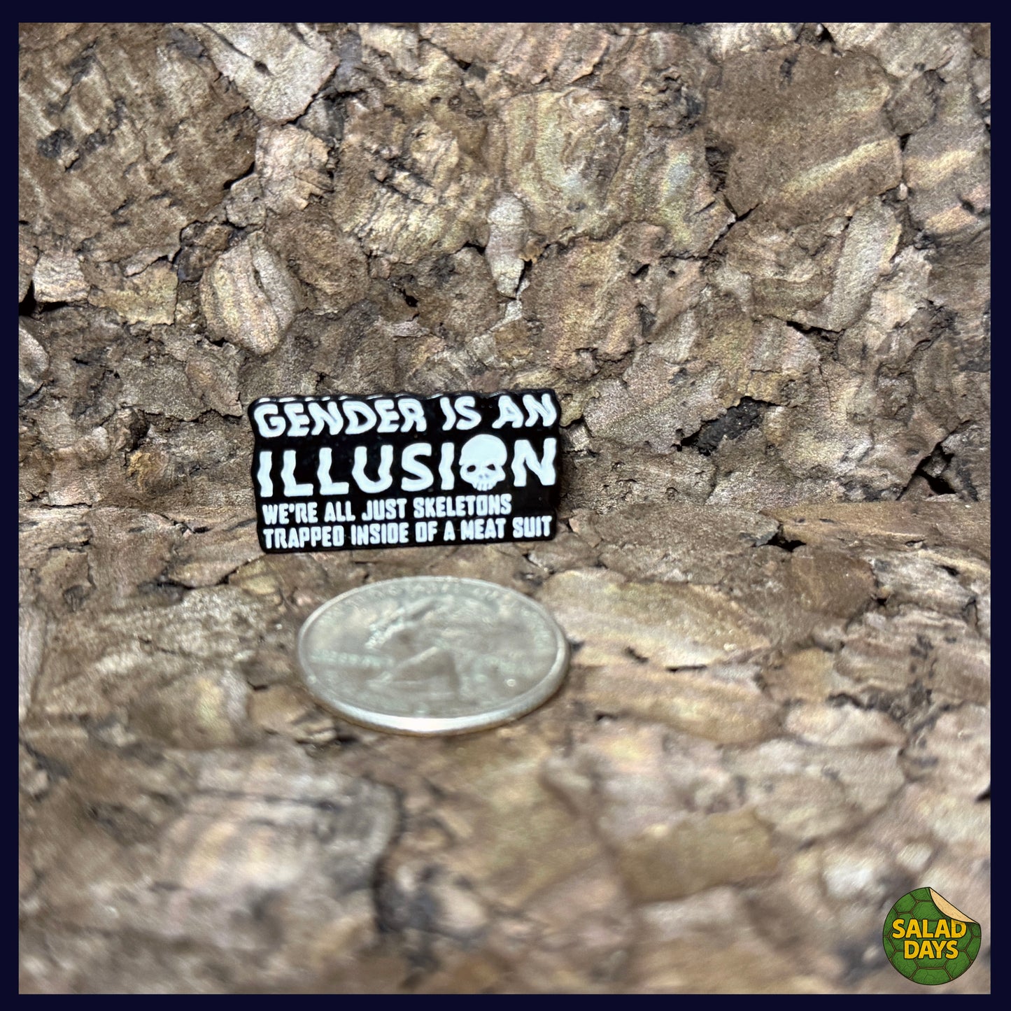 Gender Illusion -Enamel Pin-