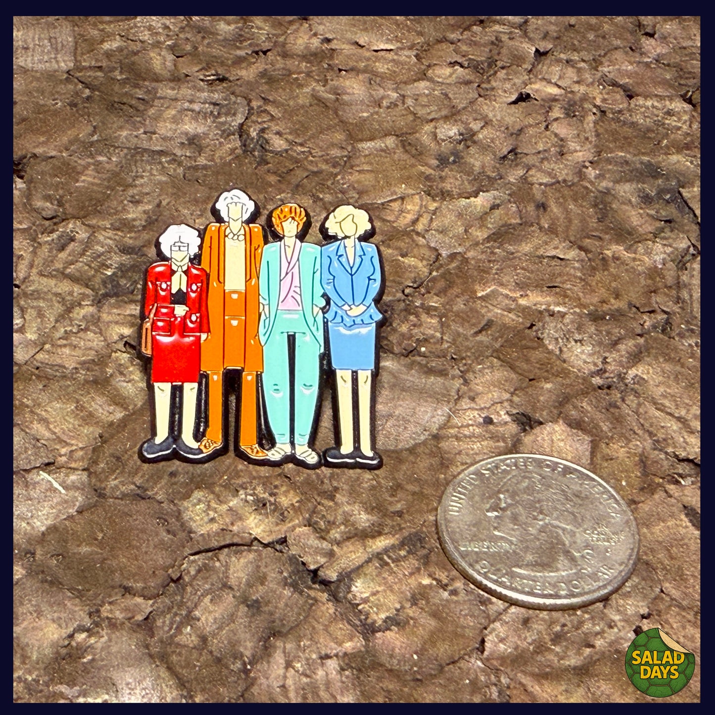 Golden Girls -Enamel Pin-