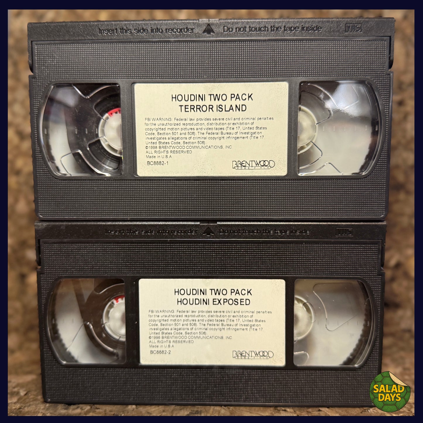 Houdini -VHS- Terror Island/Exposed