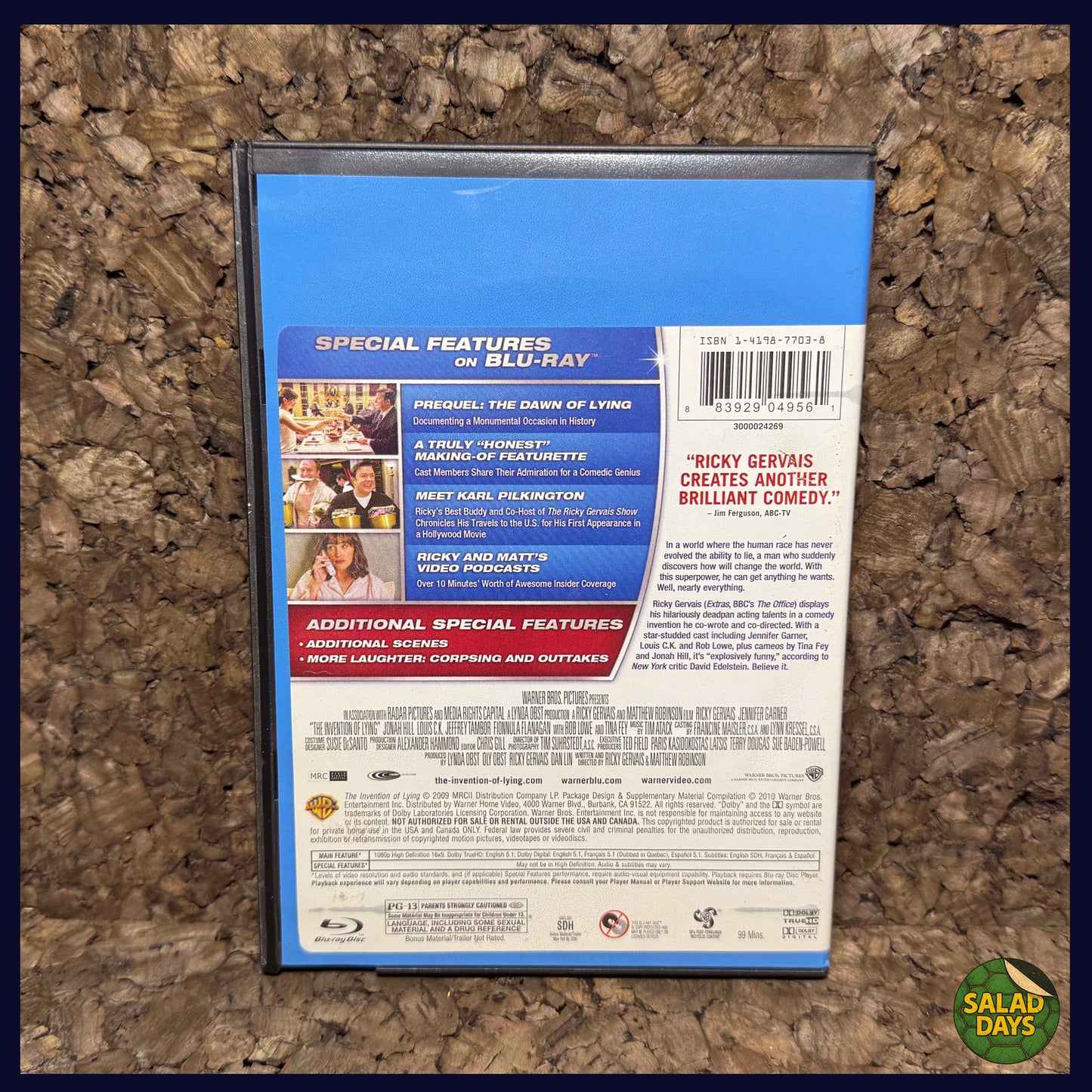 Invention of Lying, The -BluRay- Blockbuster Copy
