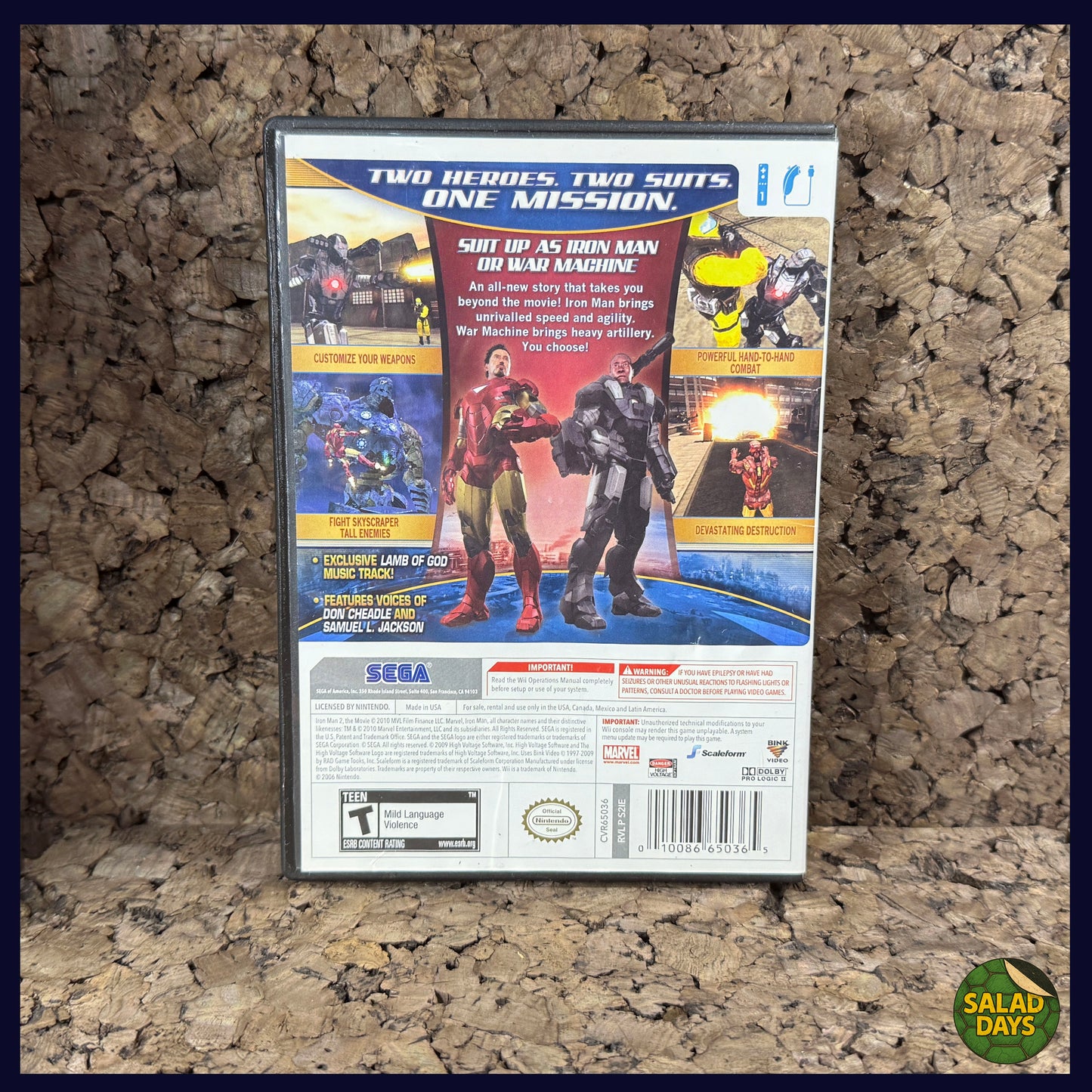 Iron Man 2 -Nintendo Wii-