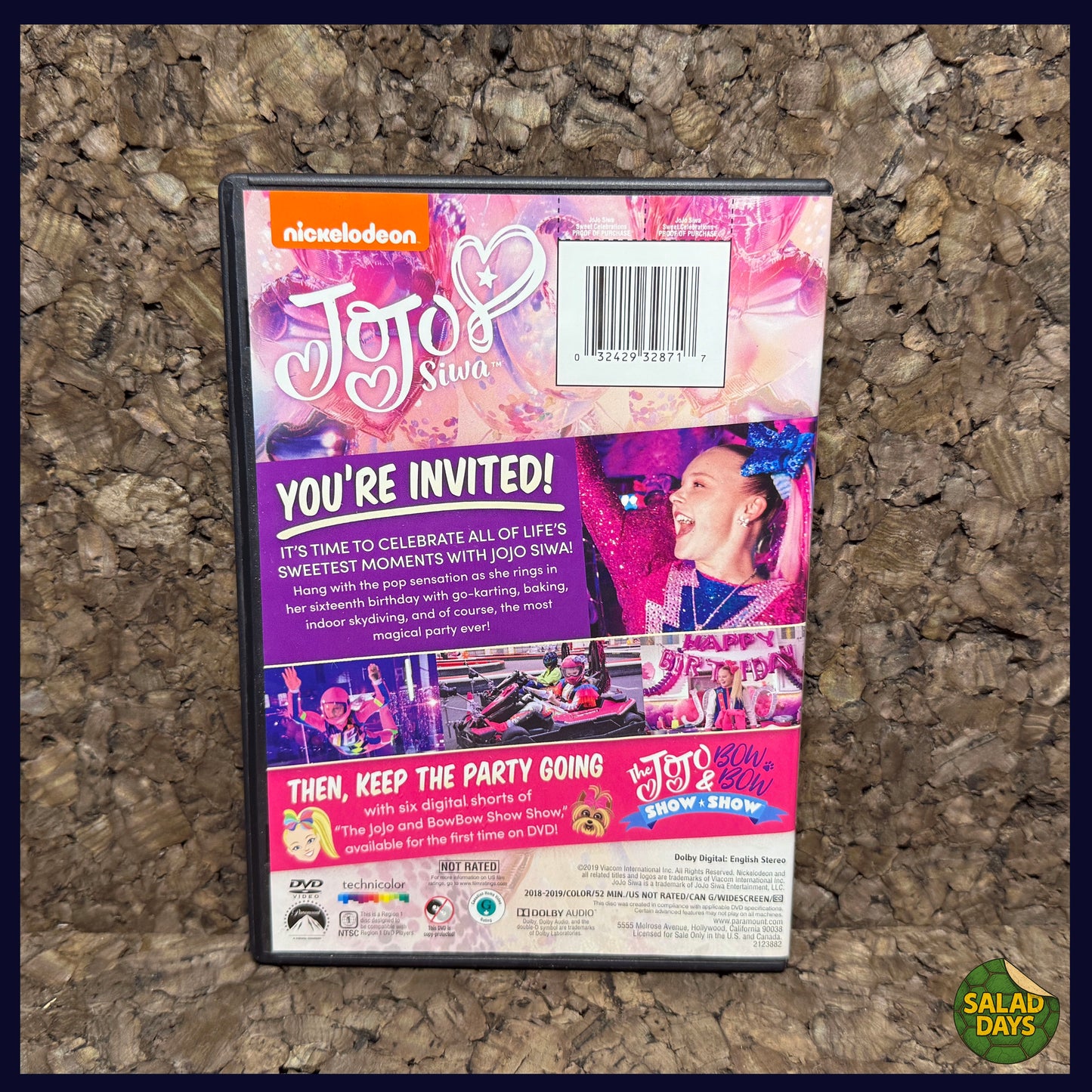Jojo Siwa -DVD- Sweet Celebrations