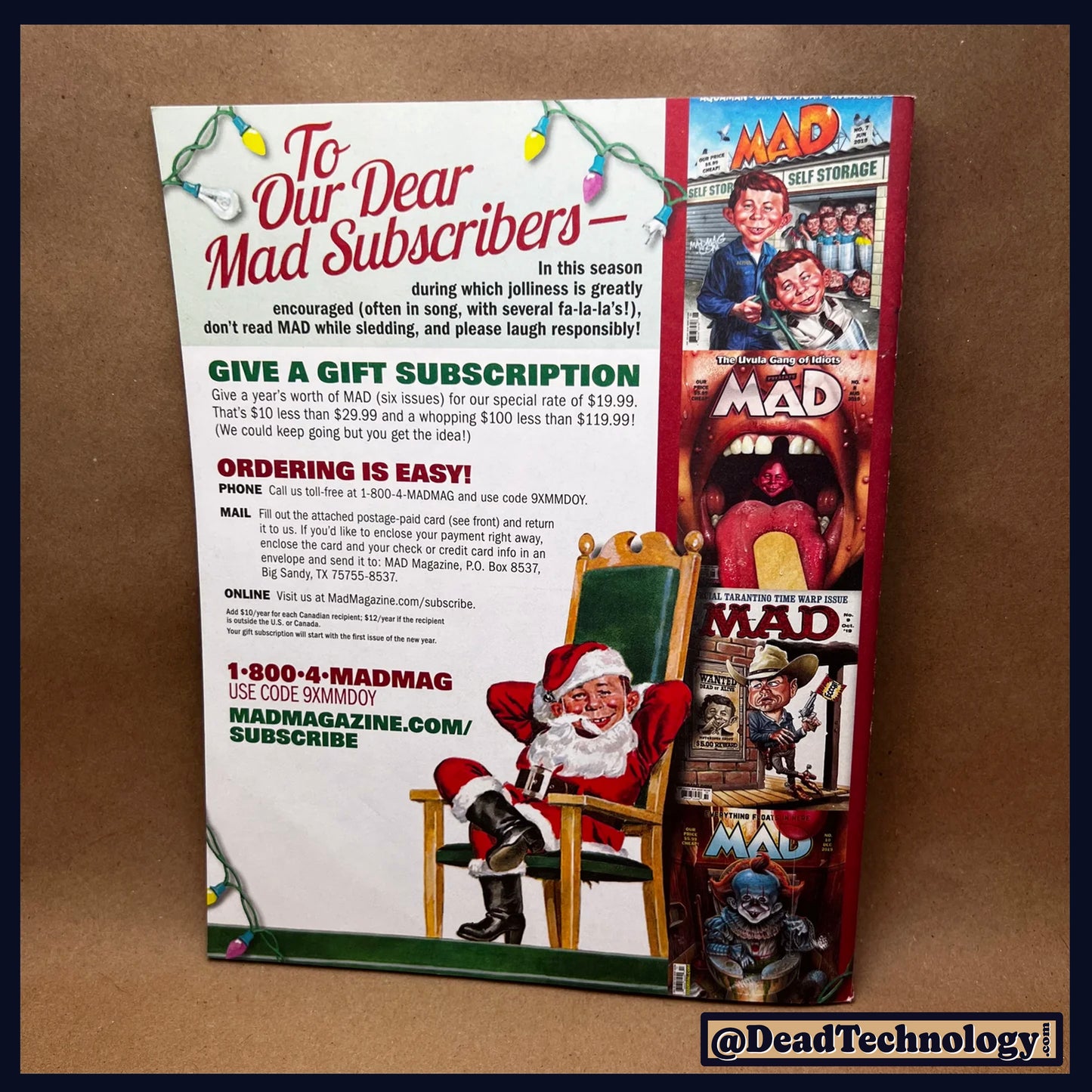 Mad Magazine -Volume 2 Issue #11-