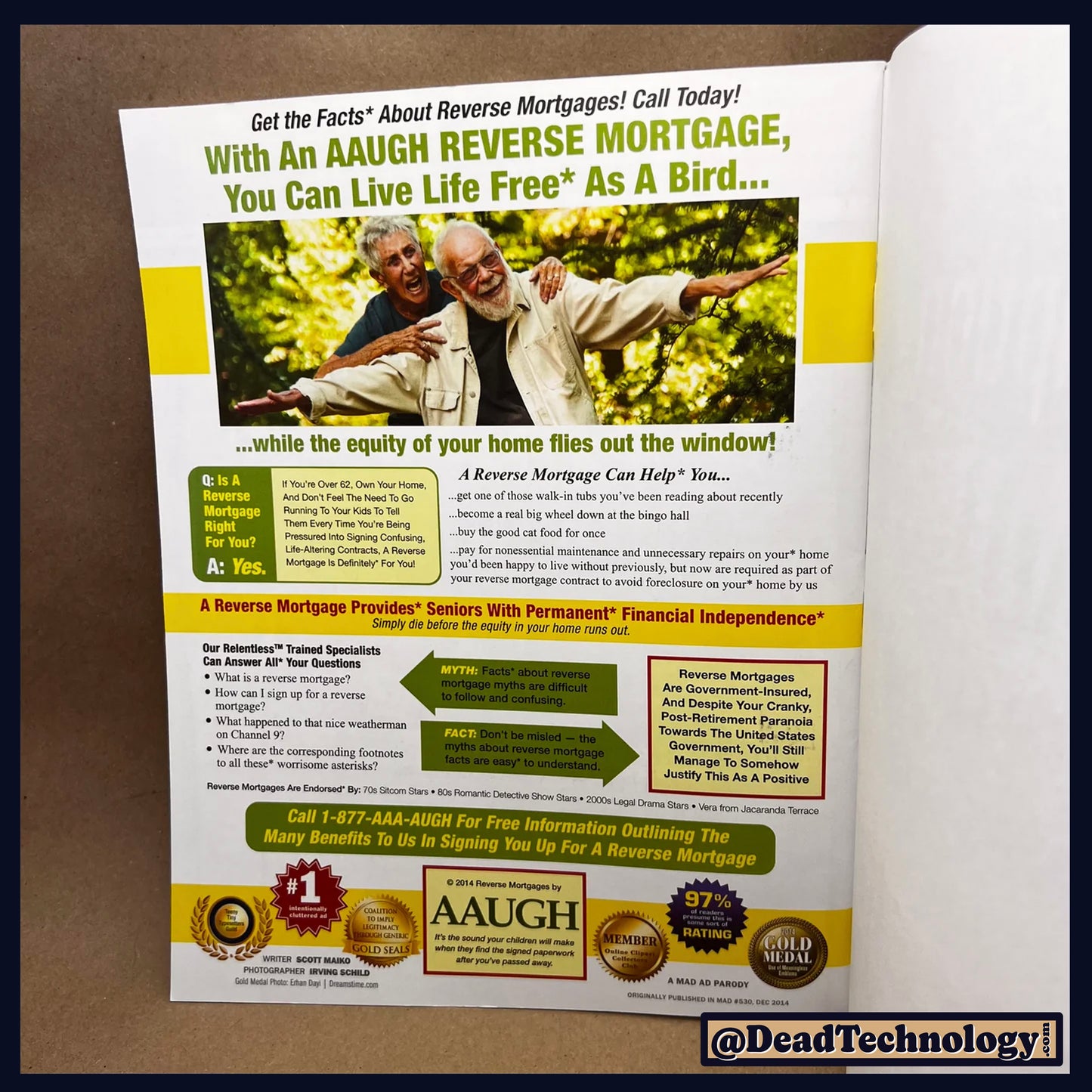 Mad Magazine -Volume 2 Issue #14-