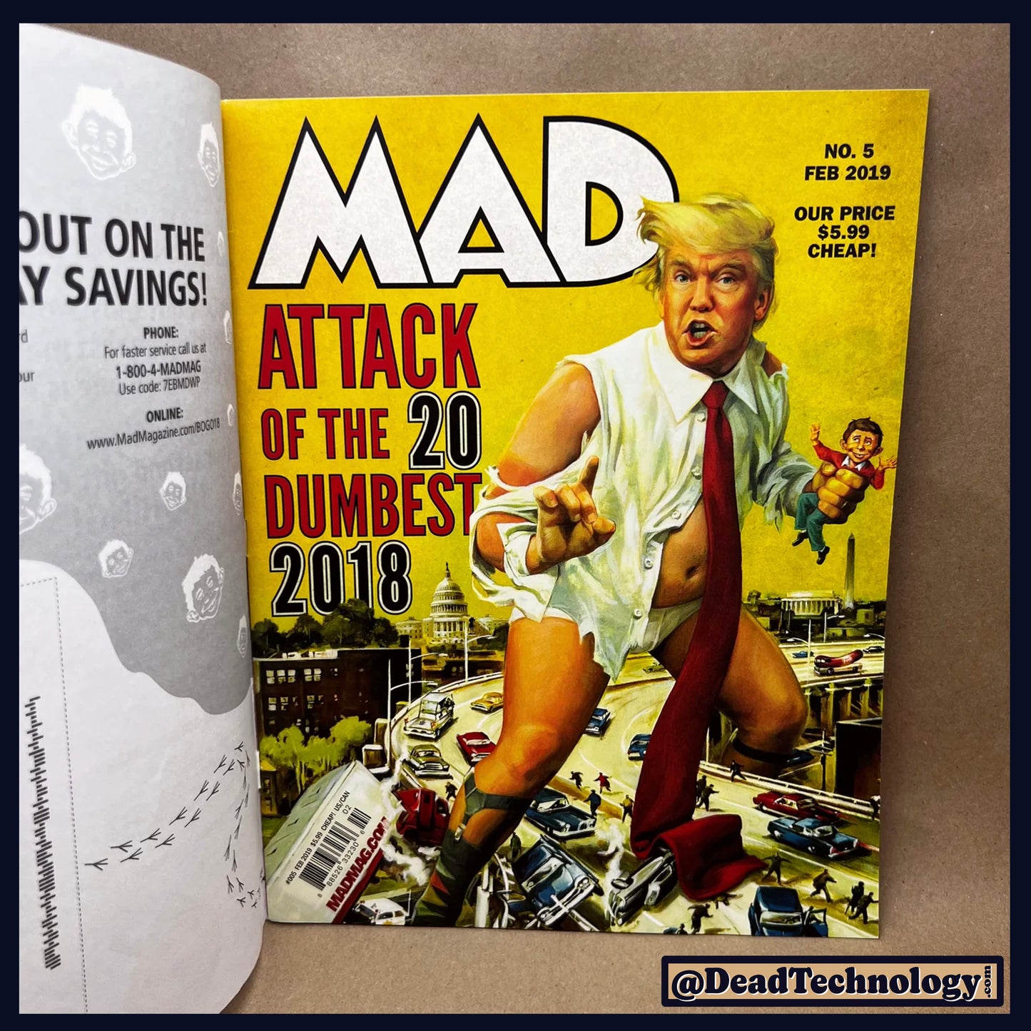 Mad Magazine -Volume 2 Issue #5-