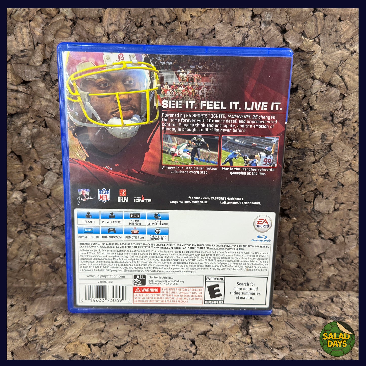 Madden 25 -Playstation 4- 1989-2014