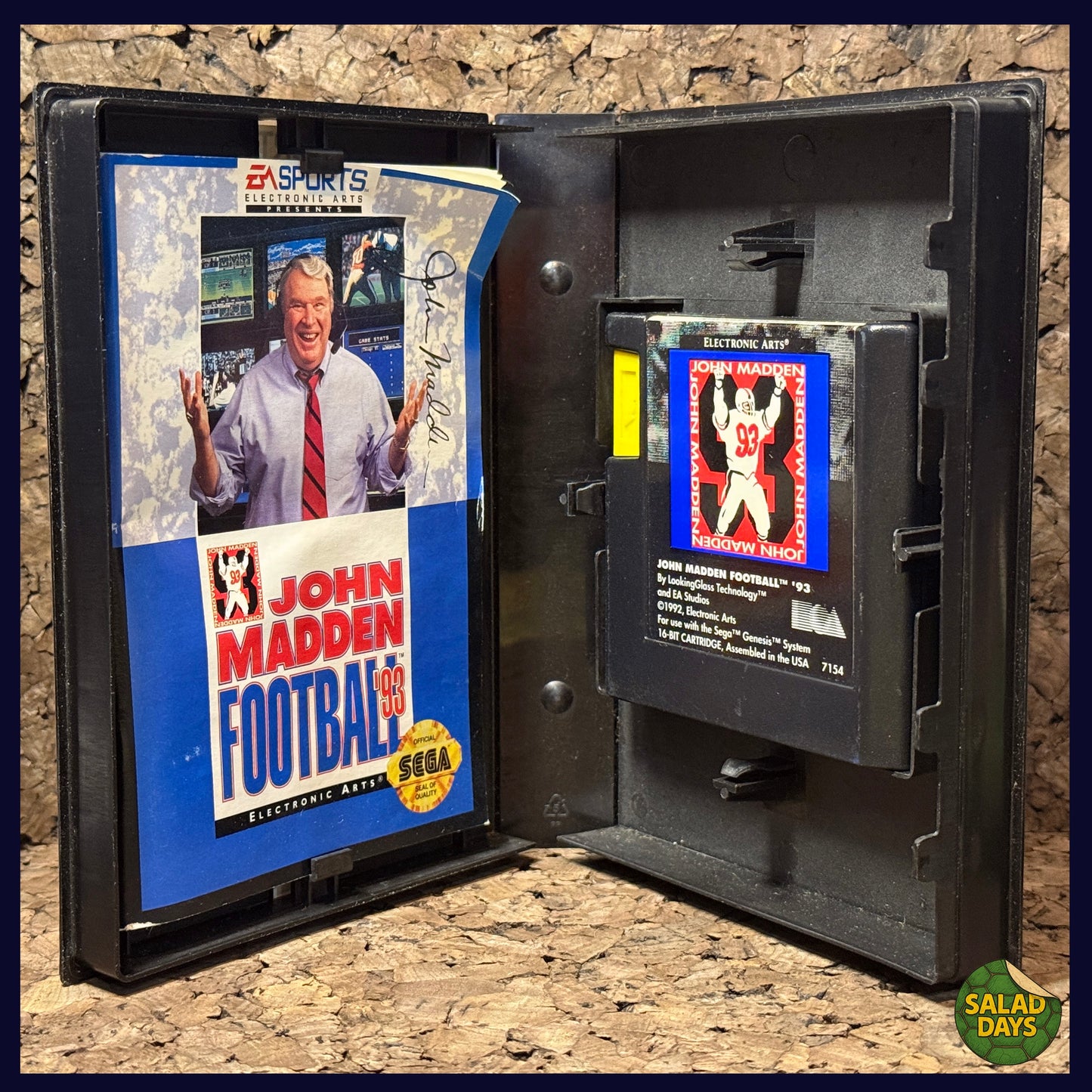 Madden '93 -Sega Genesis- CIB