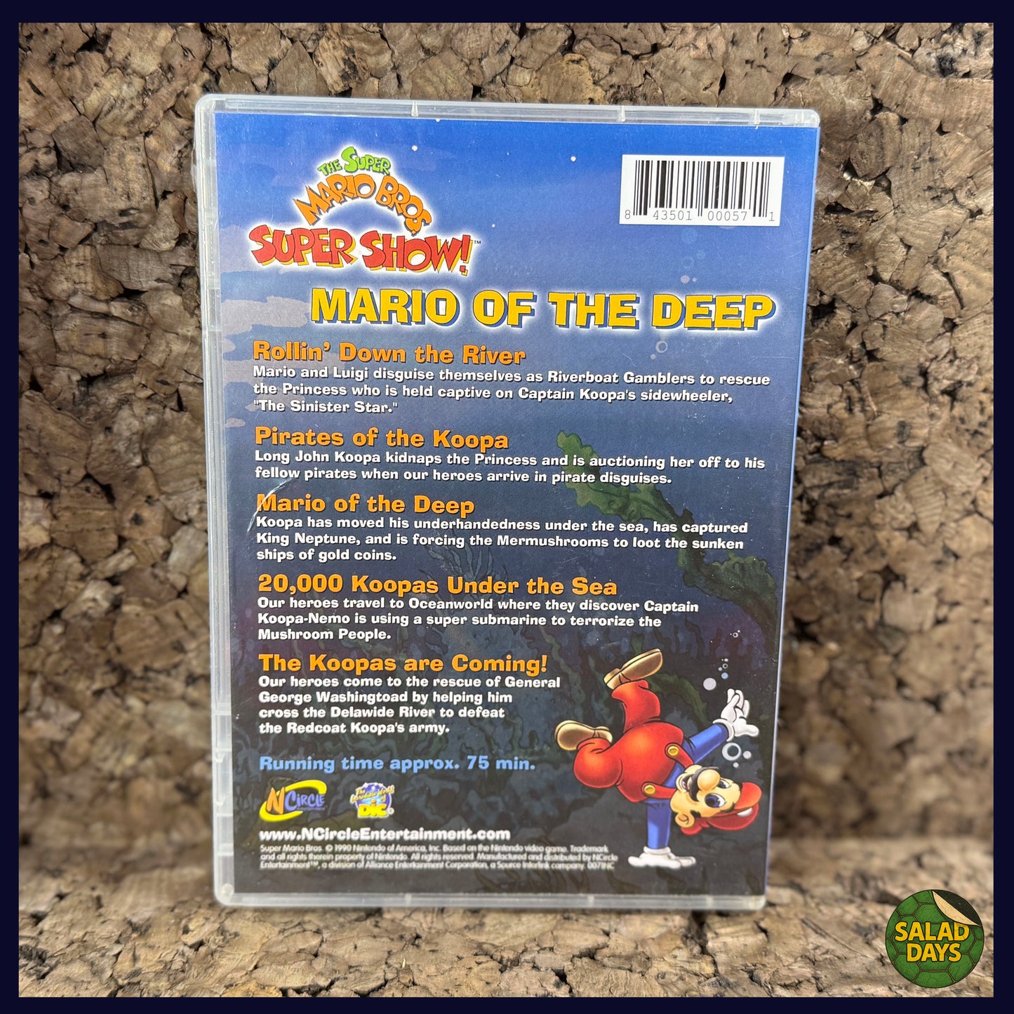 Super Mario Bros Super Show -DVD- Mario of the Deep