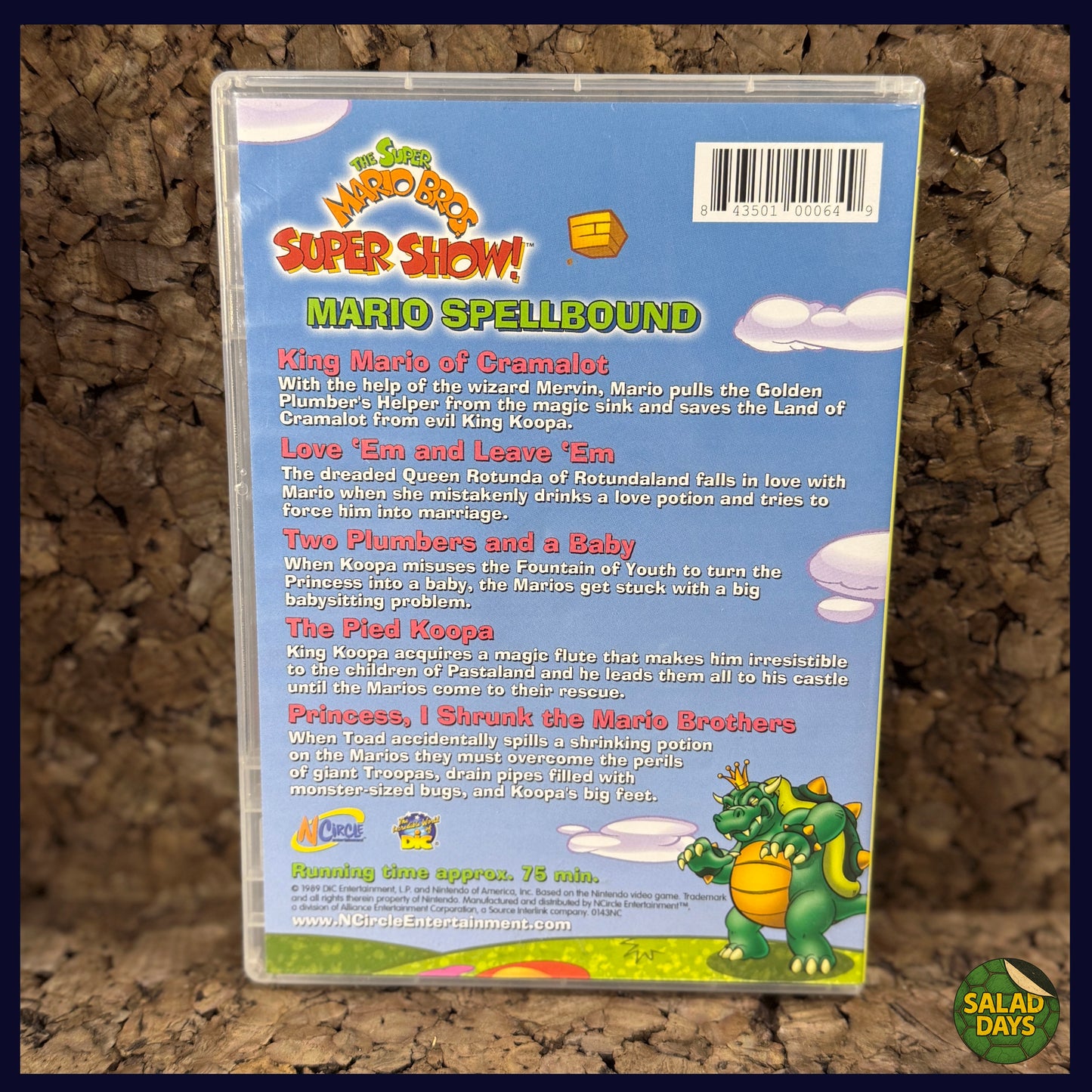 Super Mario Bros Super Show -DVD- Mario Spellbound