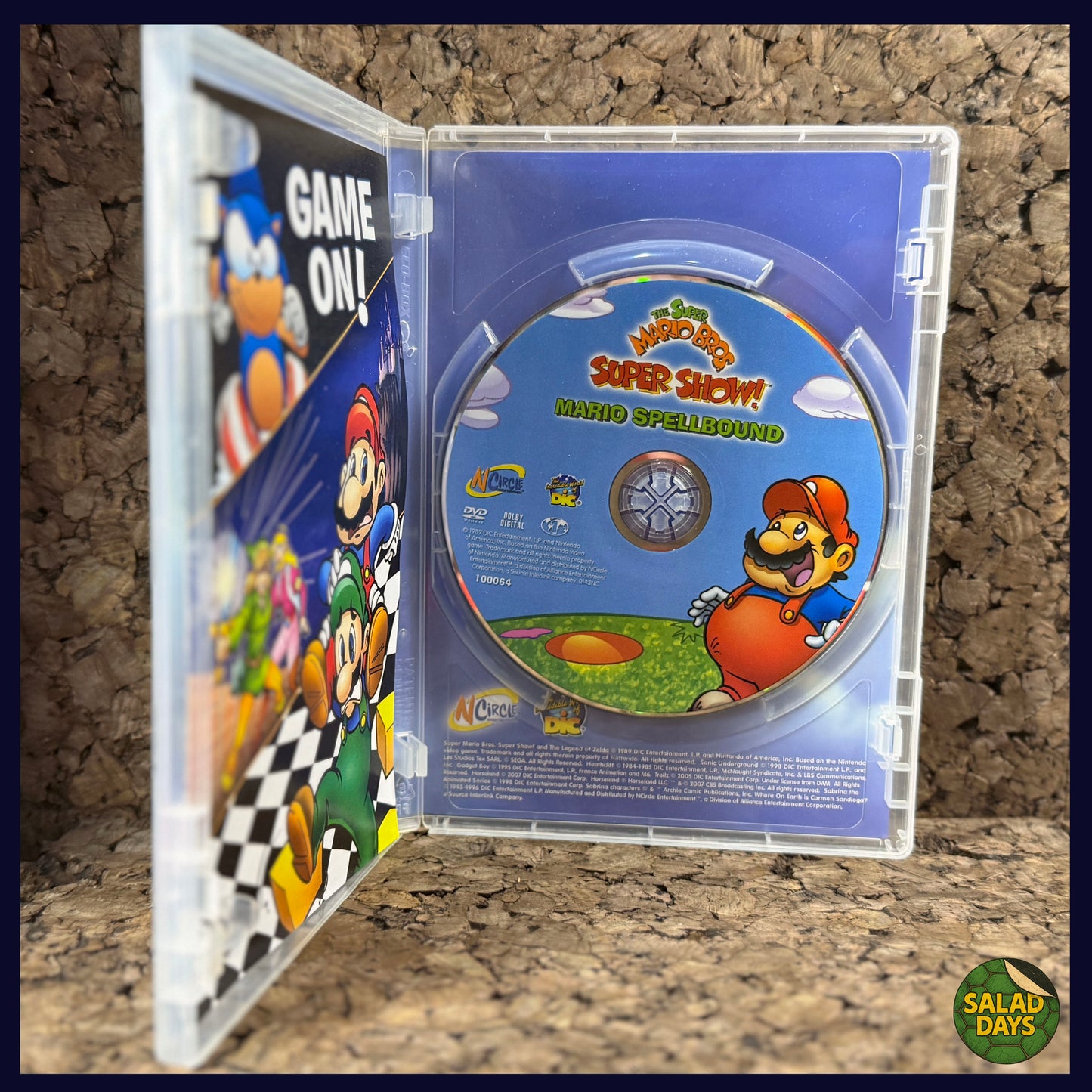 Super Mario Bros Super Show -DVD- Mario Spellbound