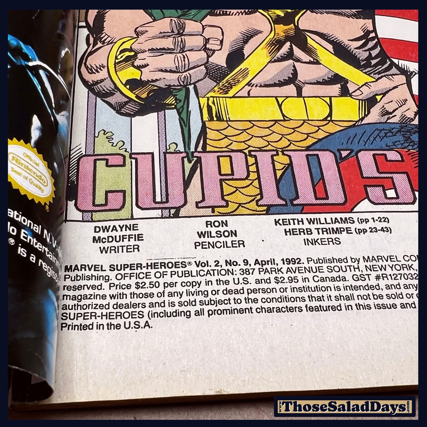 Marvel Super-Heroes -Spring 1992- #9 Comic