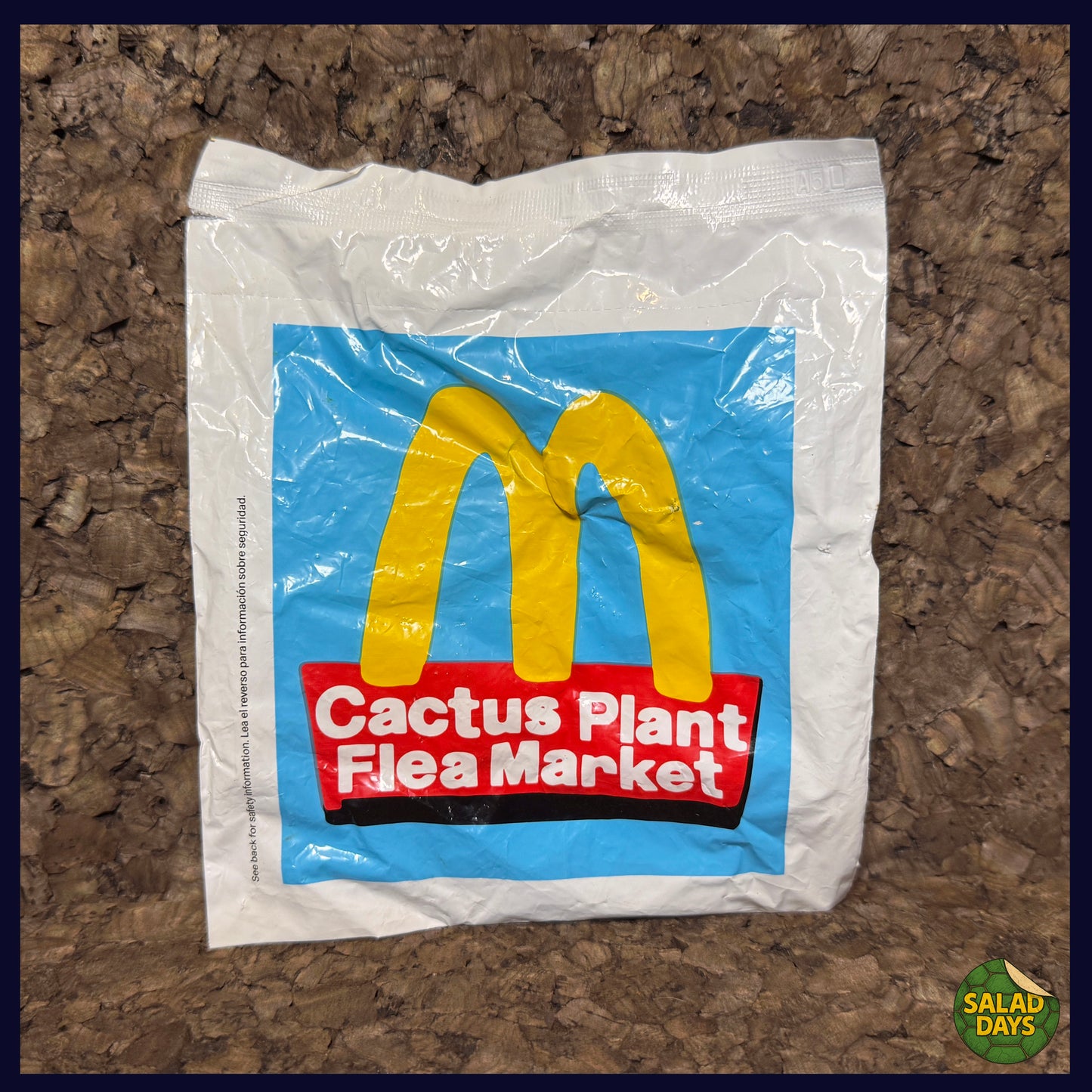 McDonald's -Hamburgler- Cactus Plant Adult Kid's Meal Toy
