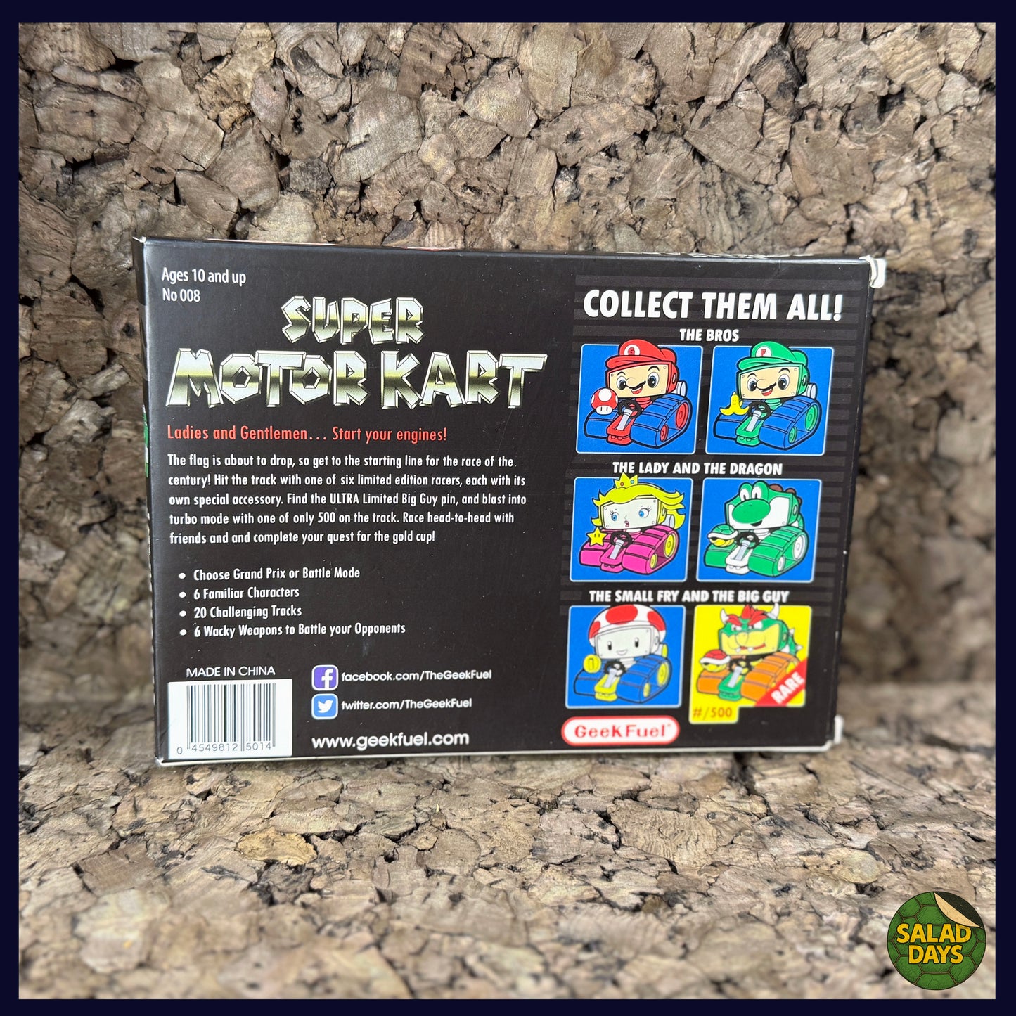 Super Motor Kart -Enamel Pin- Yoshi