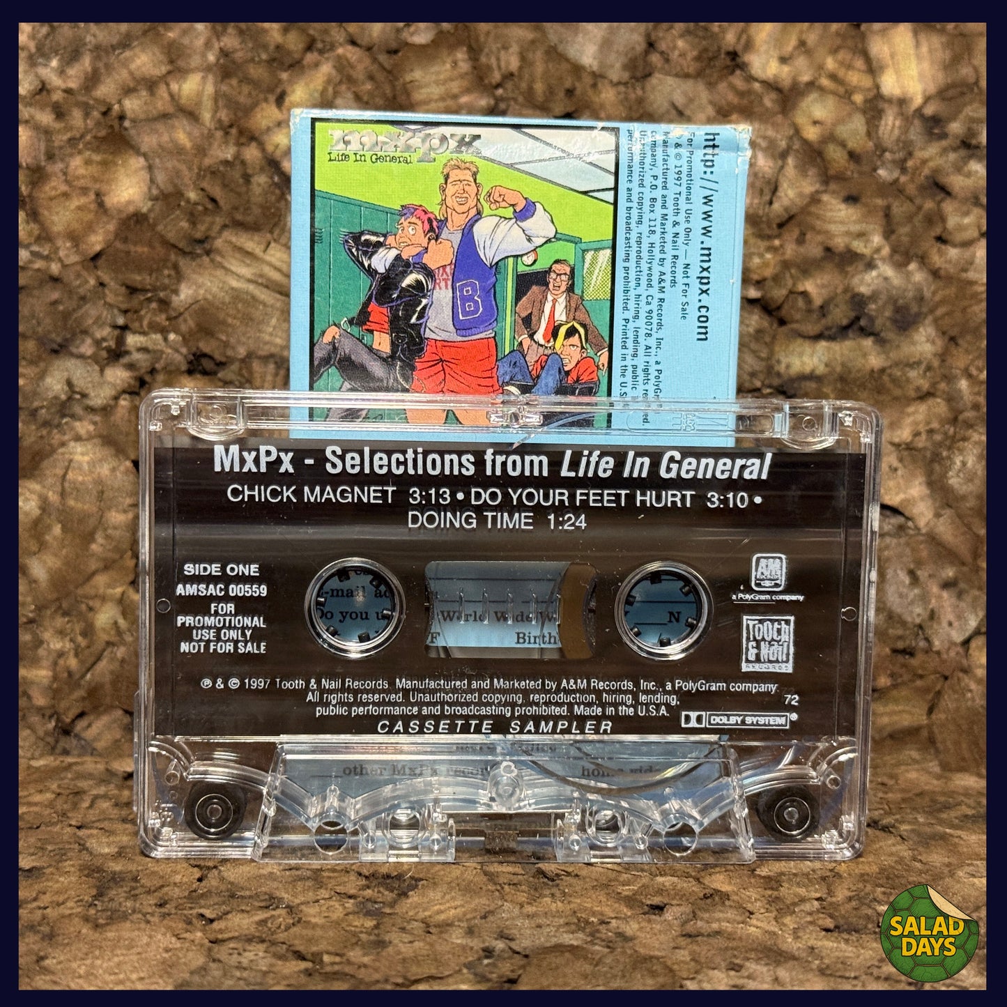 MxPx Life In General -Chick Magnet- Cassette Sampler