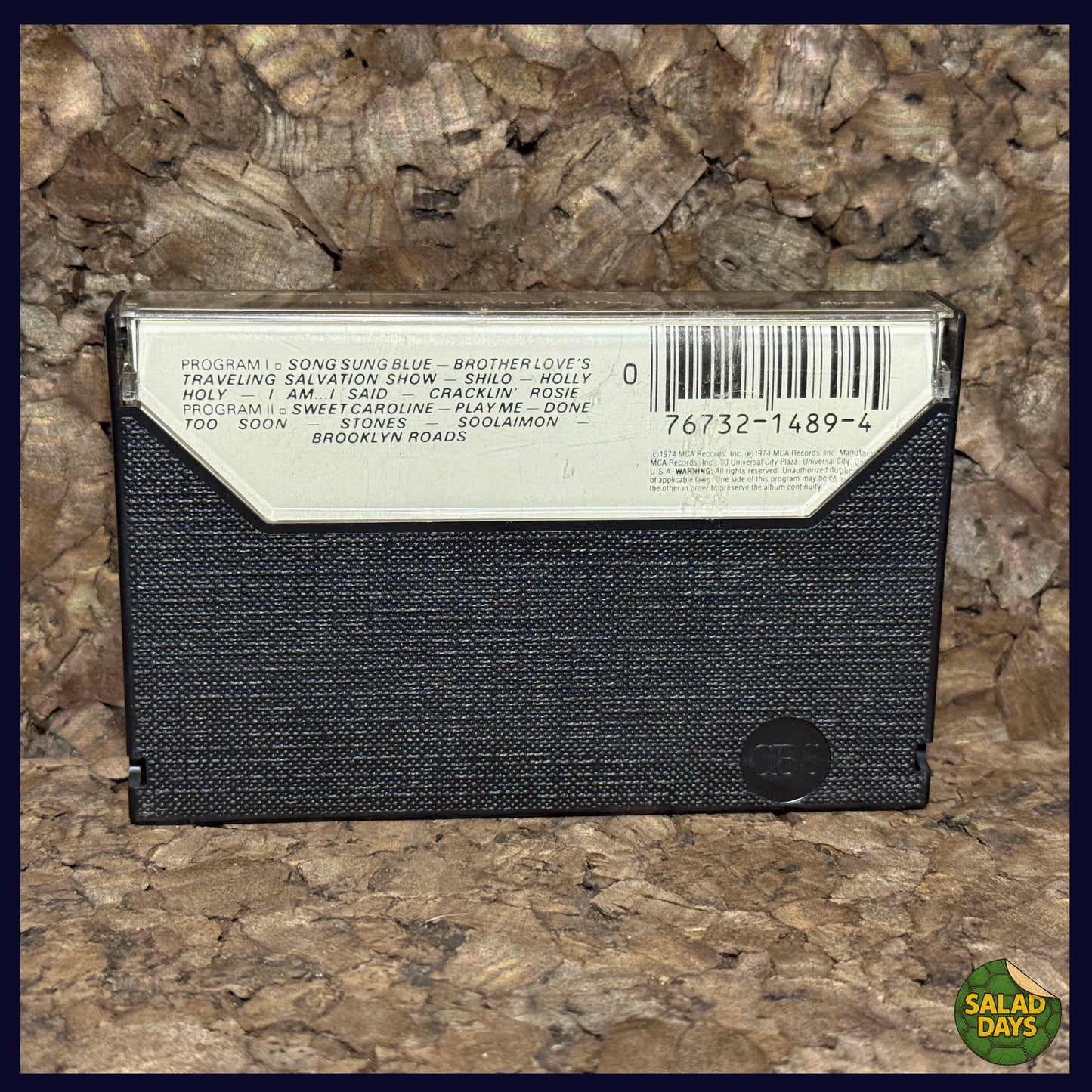 Neil Diamond -Cassette Tape- 12 Greatest Hits