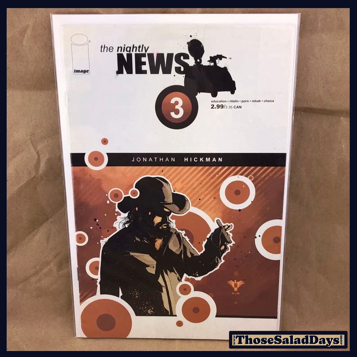 The Nightly News -Image Comic- #1-3 Pack