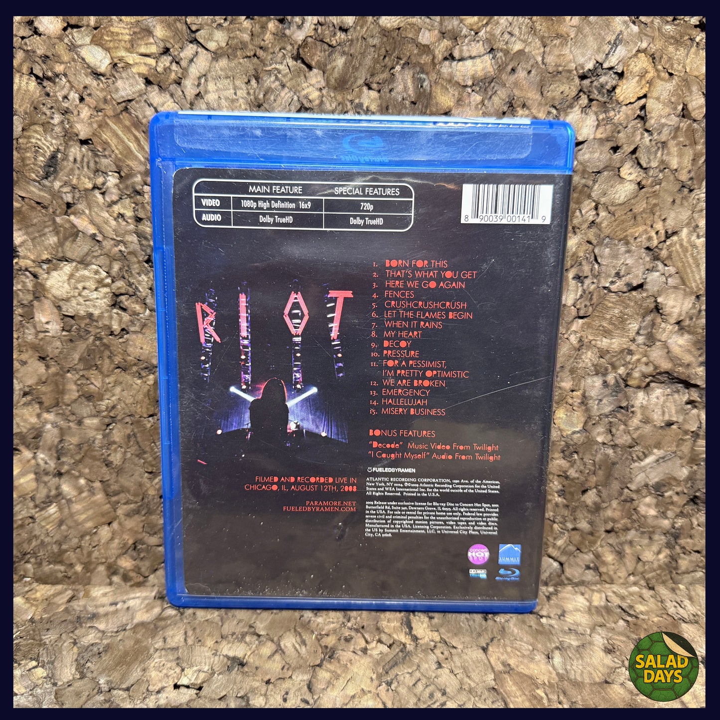 Paramore -BluRay- The Final Riot!