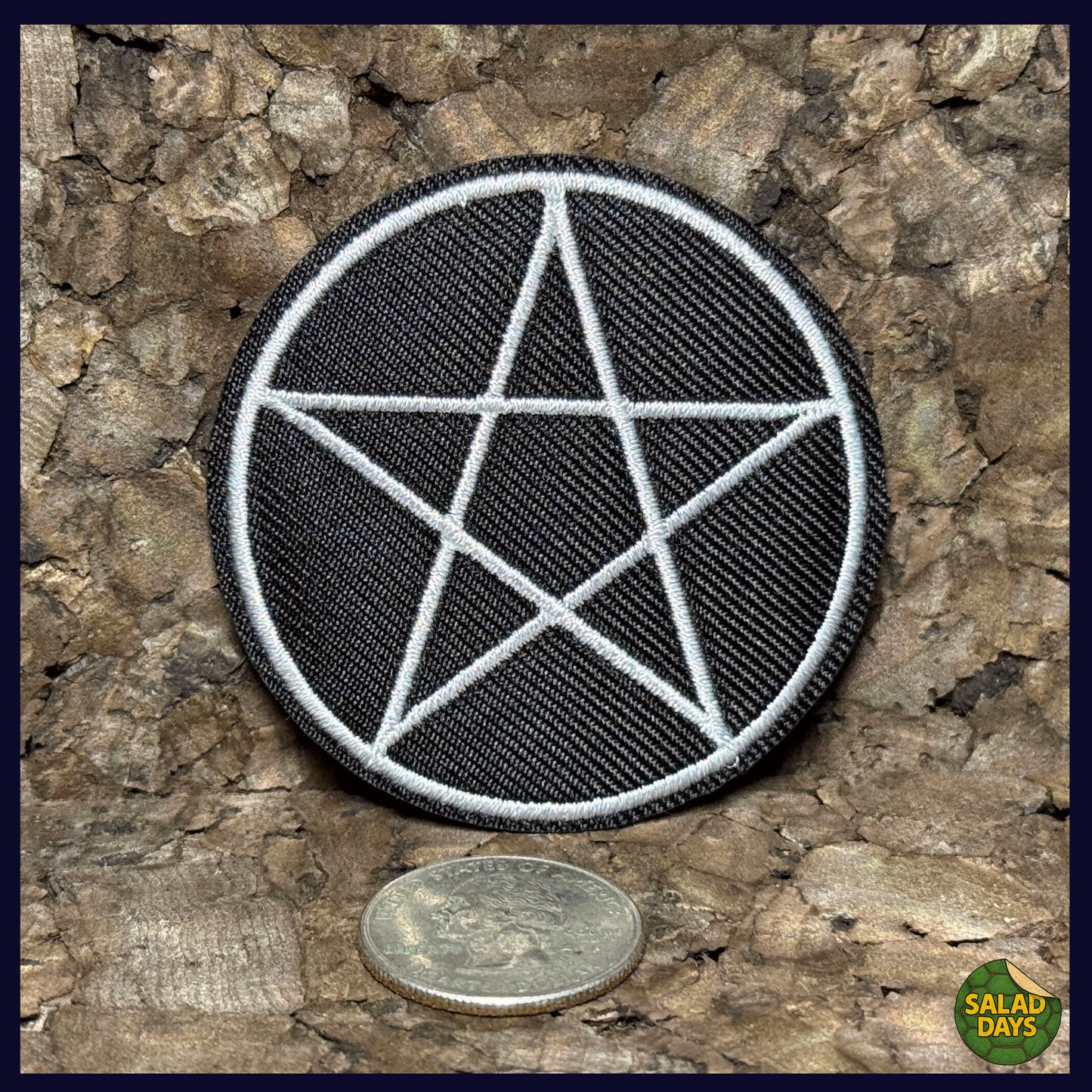 Pentagram -Iron On Patch-