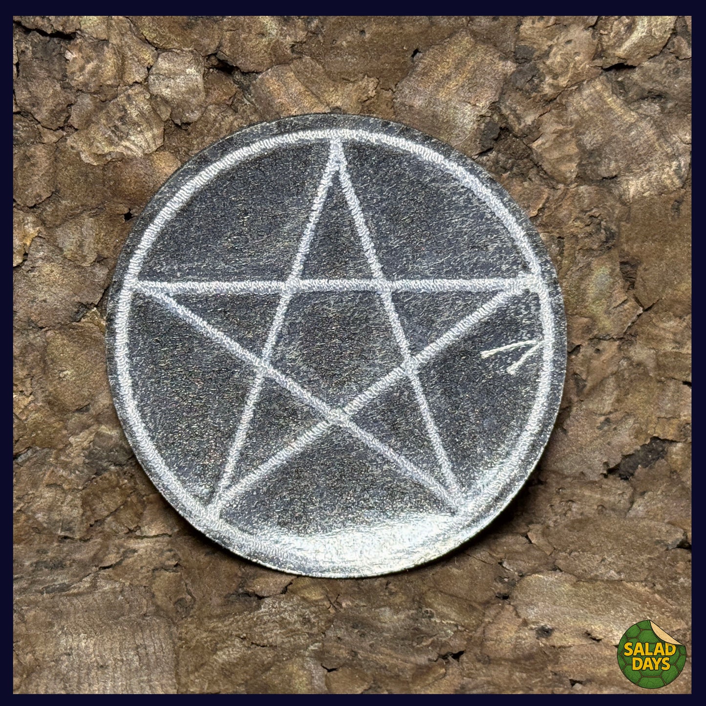 Pentagram -Iron On Patch-