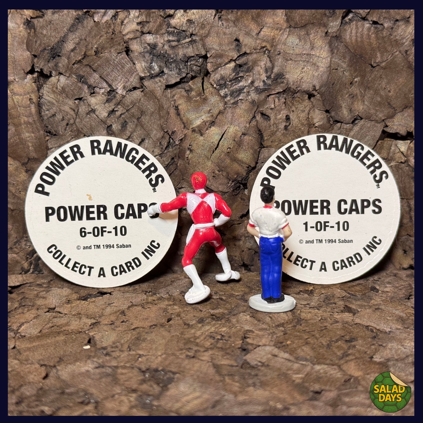 Mighty Morphin Power Rangers -Pack #1 Red Ranger- Micro Machines