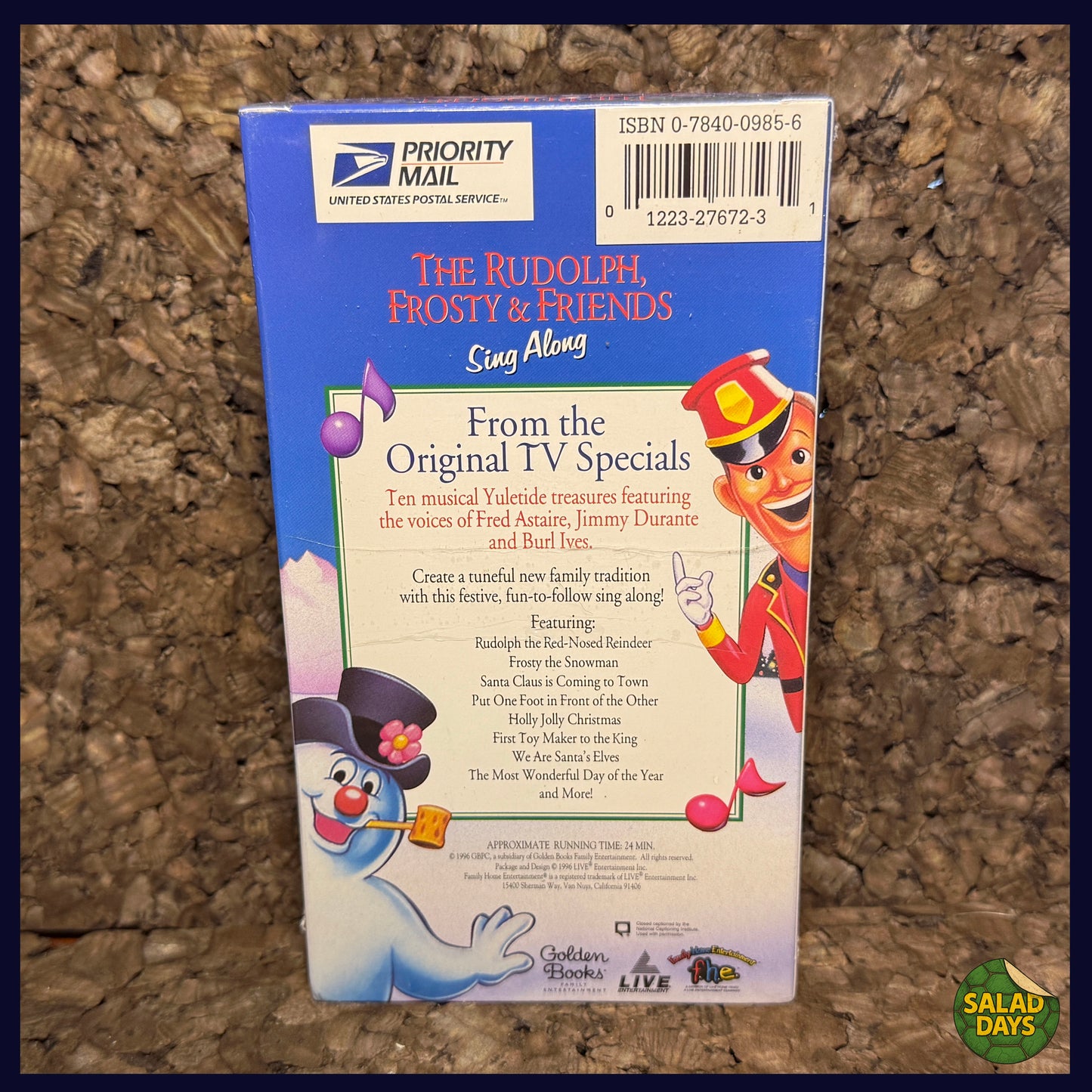 Ruloph, Frosty & Friends Sing A Long -VHS- Sealed