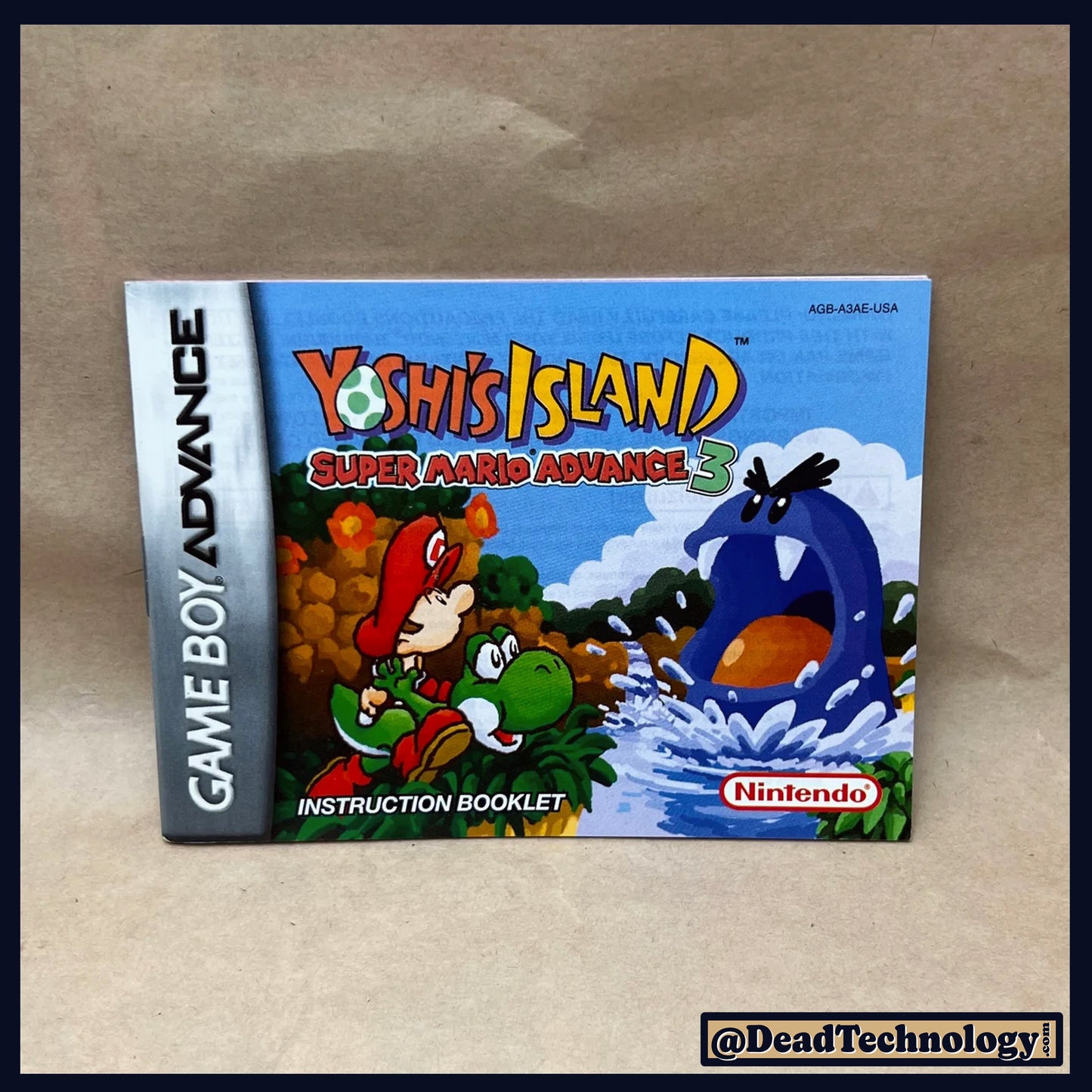 Super Mario Advance 3 -GameBoy Advance- Manual