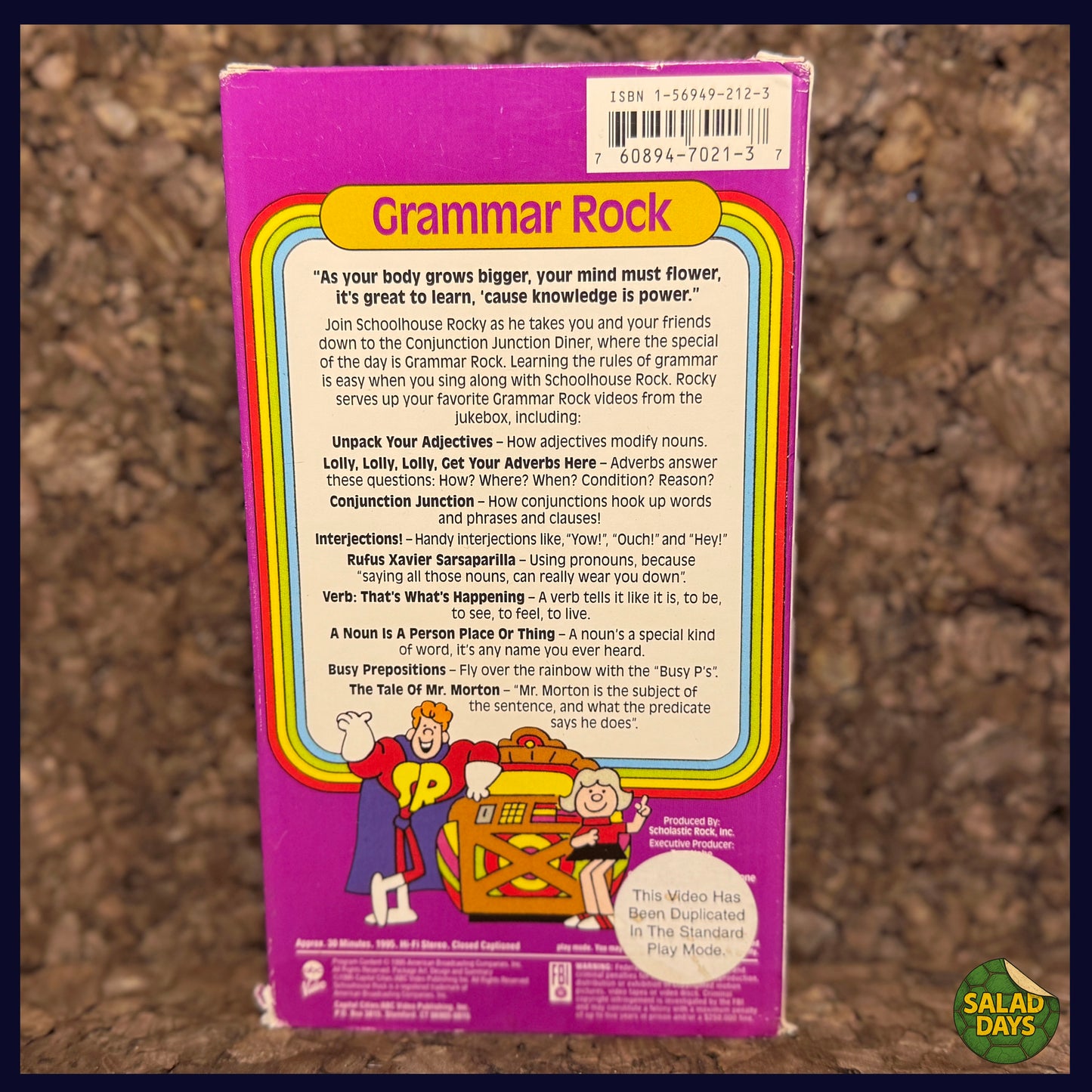 Schoolhouse Rock -VHS- Grammar Rock