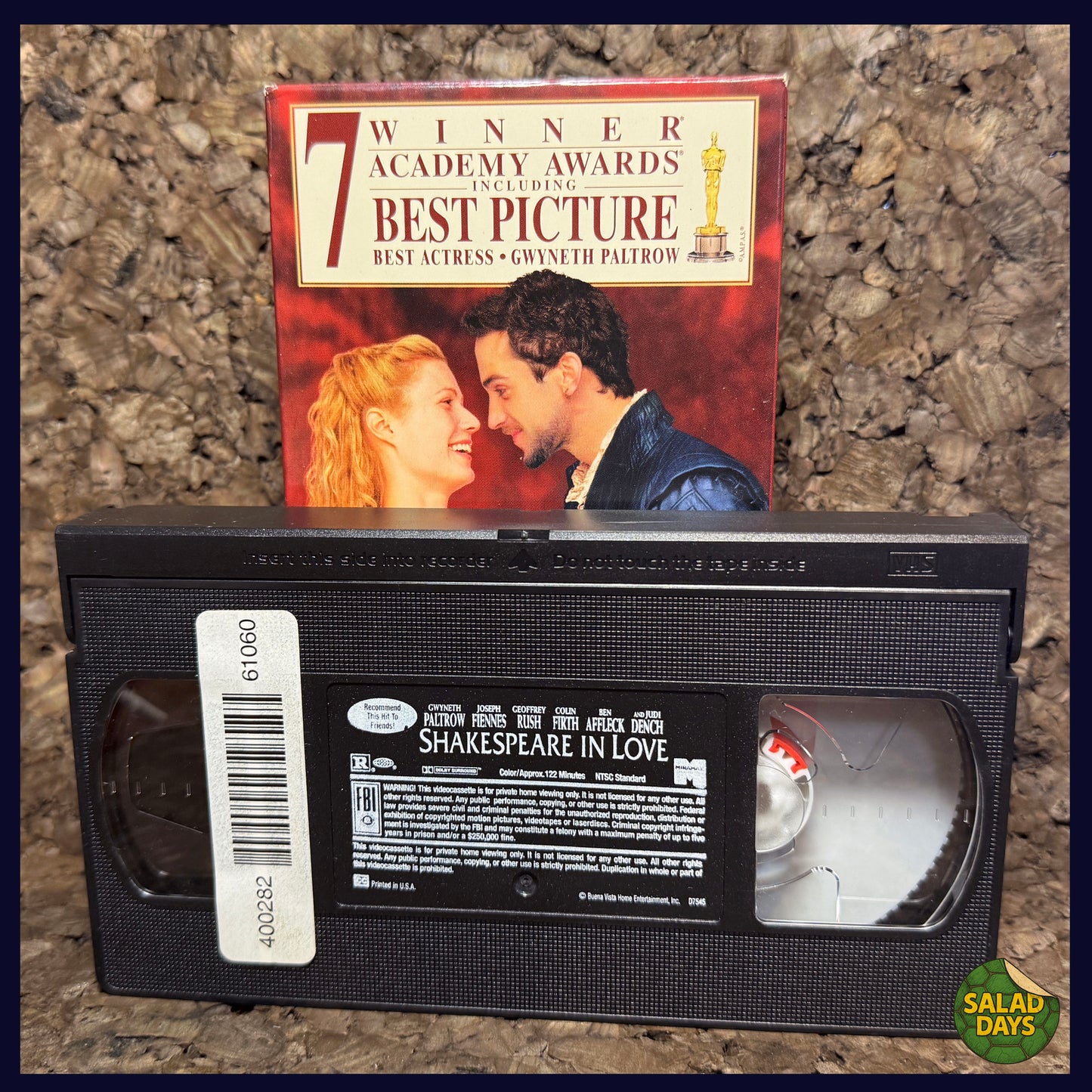 Shakespeare in Love -VHS- Blockbuster Copy