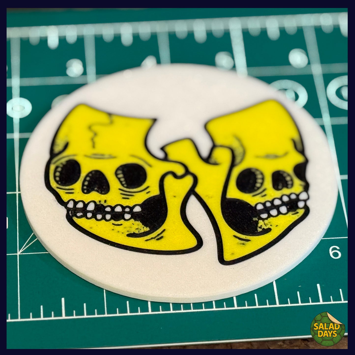 Simpsons/Wu Tang -Drink Coaster- It's For the Children