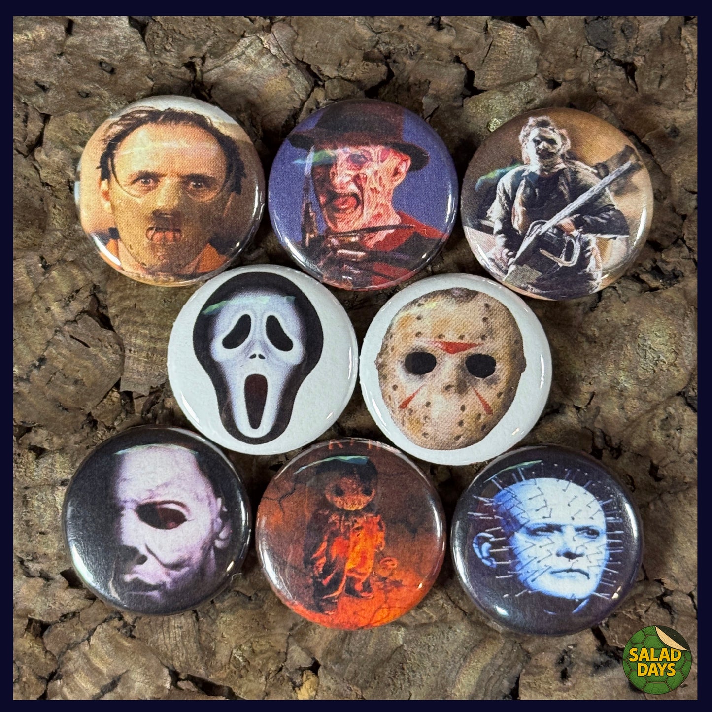 Slashers -Buttons- 8 Pack