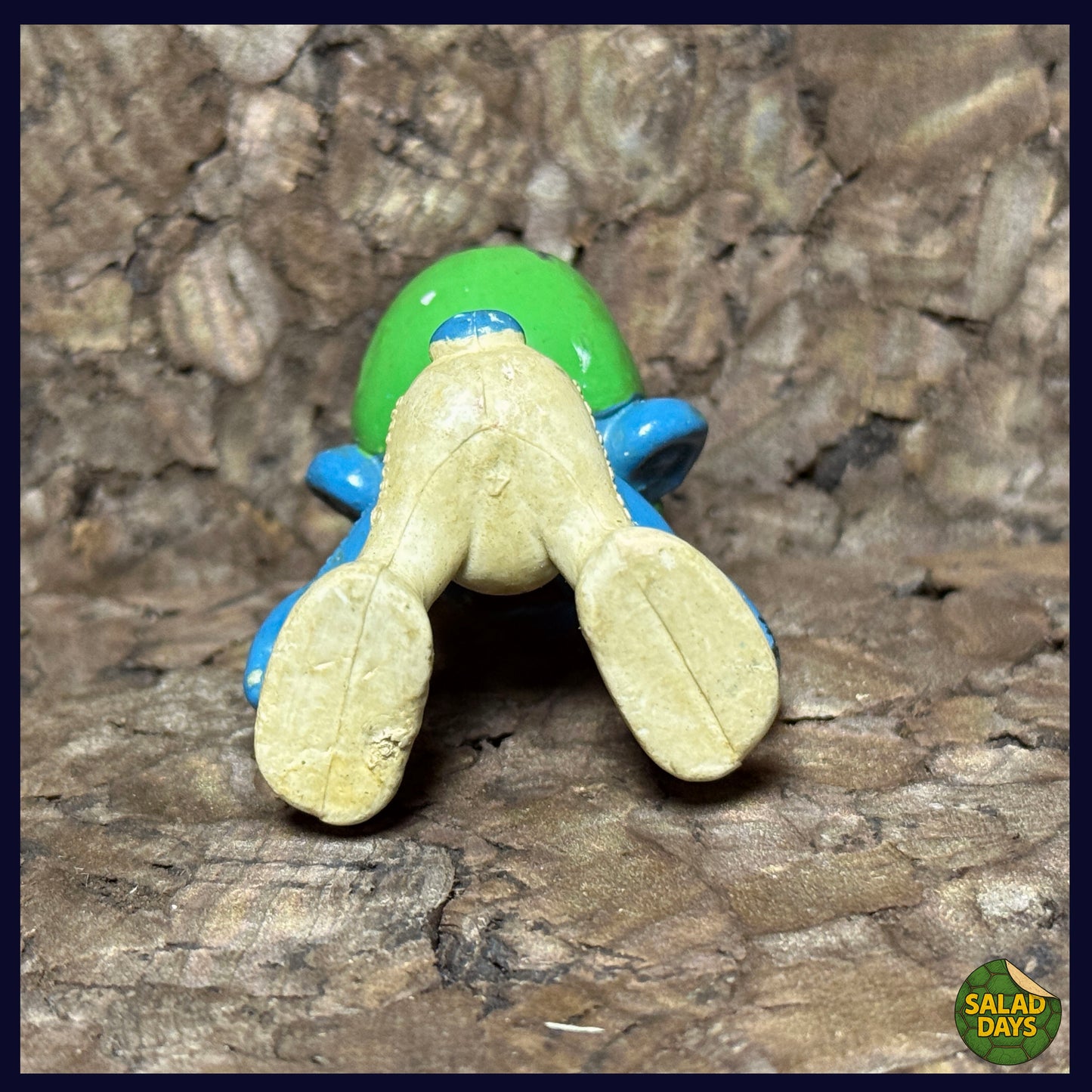 Smurfs -Green Wrestler- PVC Toy