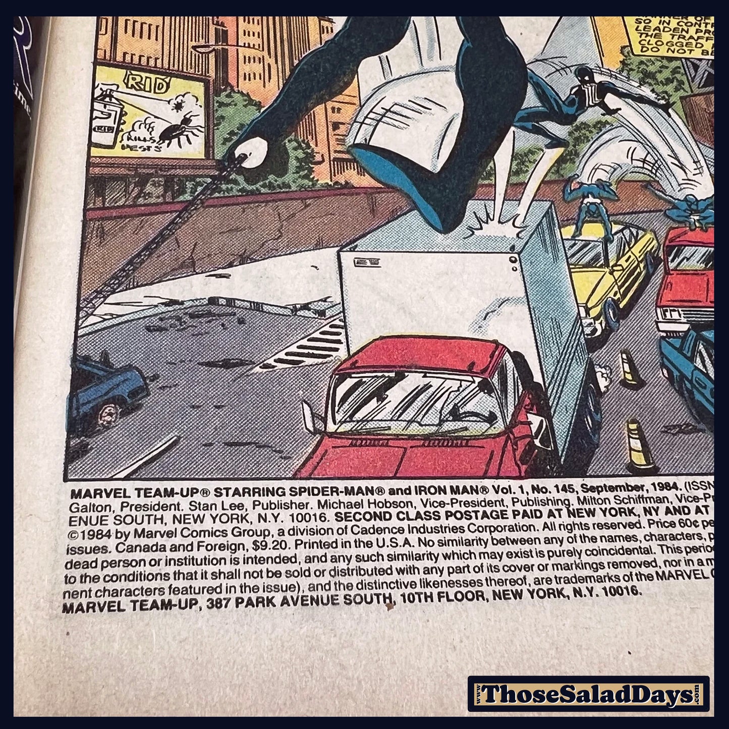 Marvel Team Up -Spider-Man Iron Man- #145 Comic