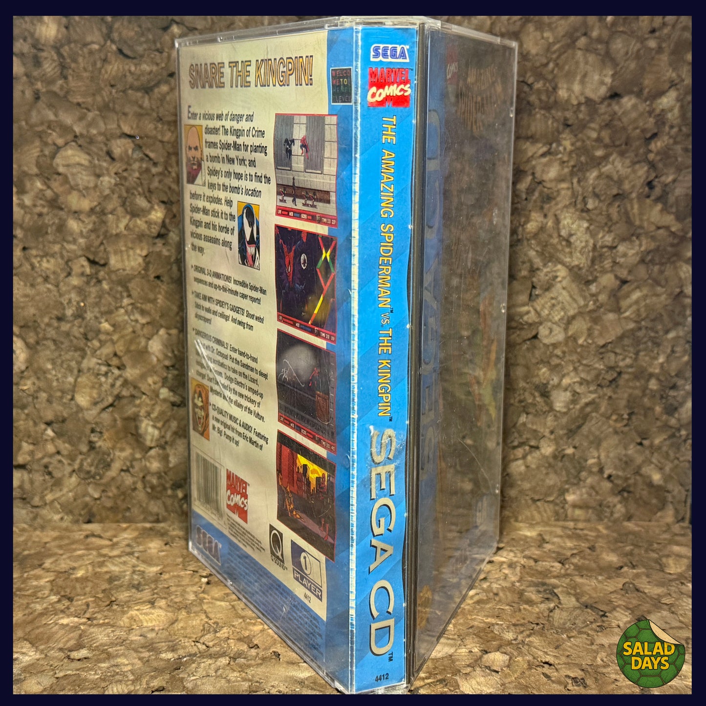 Spider-Man, The Amazing vs The Kingpin -Sega CD-