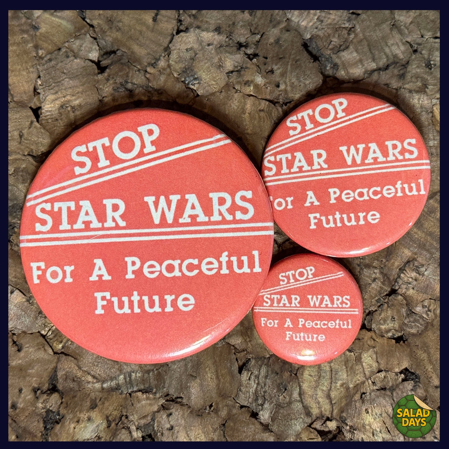 Stop Star Wars -Button/Bottle Opener-